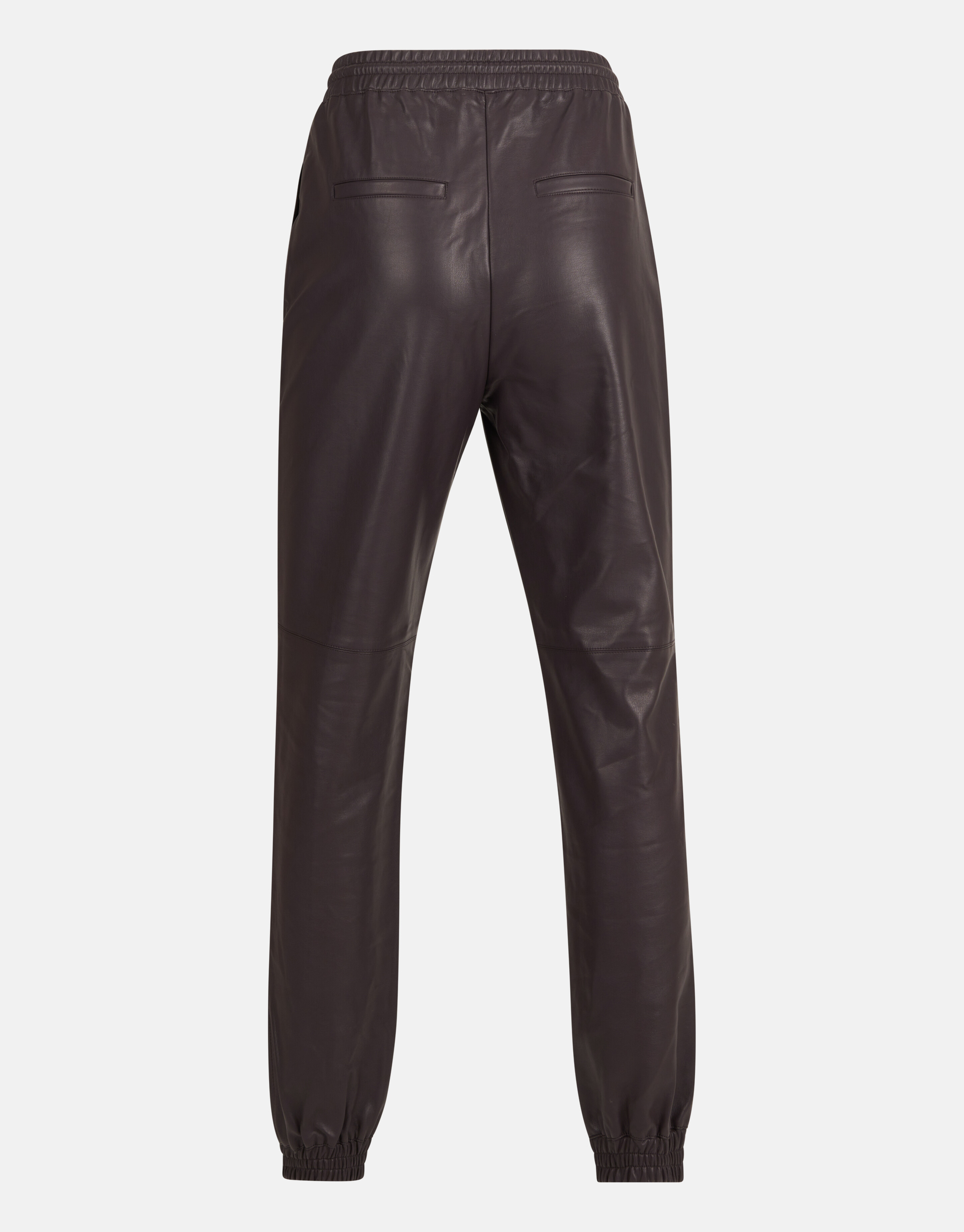 Vegan Leren Broek Bruin EKSEPT