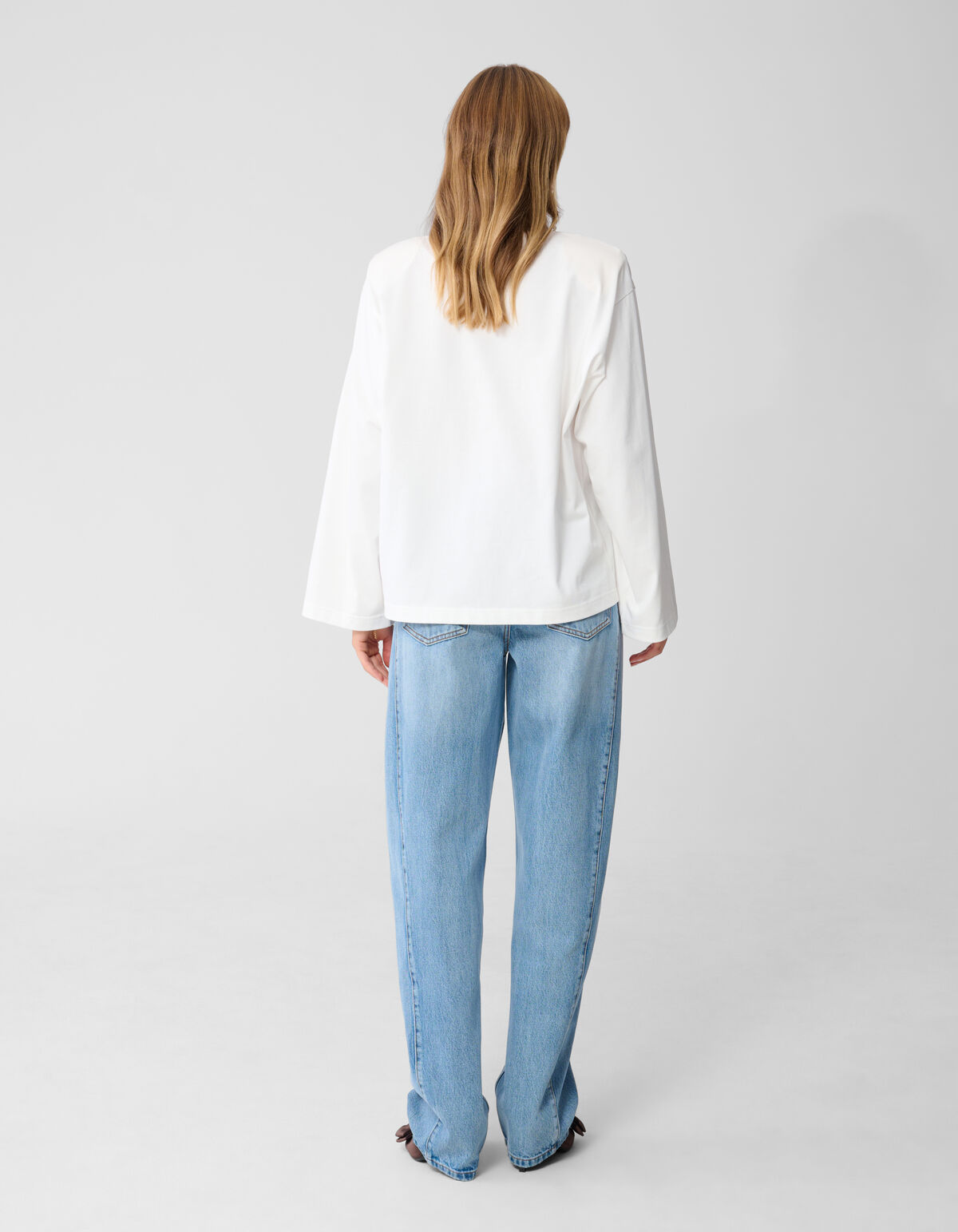 Barrel Fit Jeans Mediumstone By Monica SHOEBY WOMEN