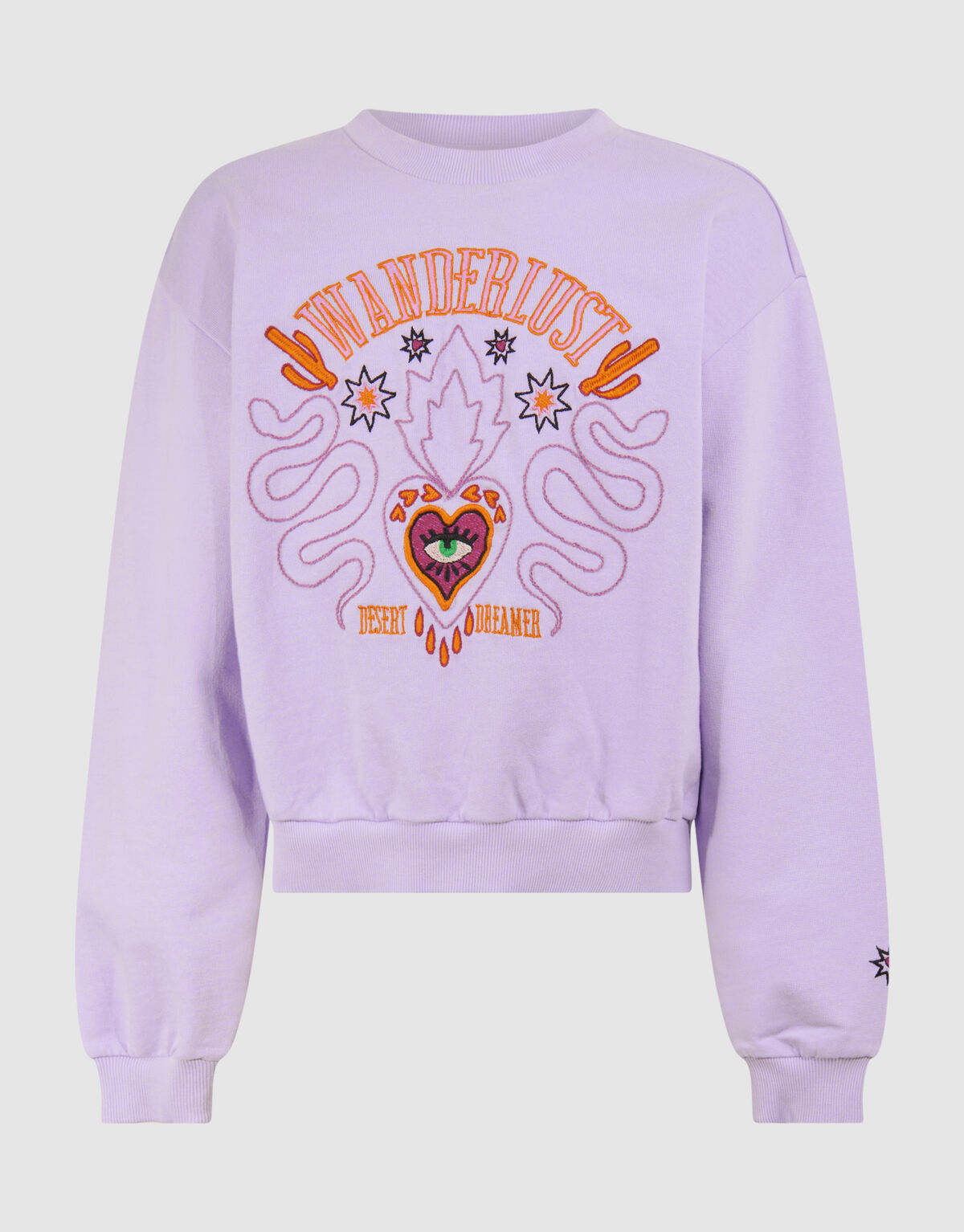 Wanderlust Sweater Lichtpaars SHOEBY GIRLS