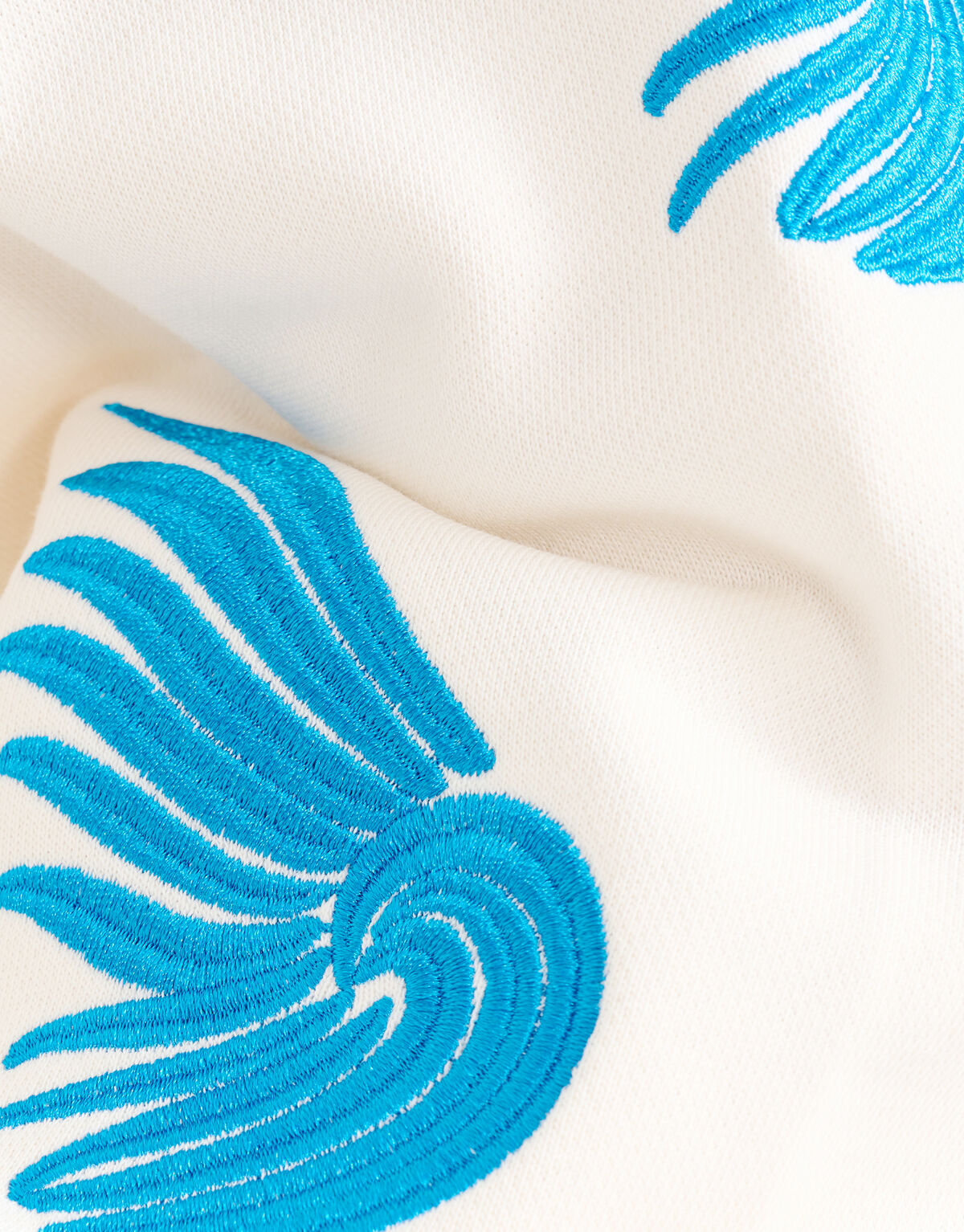 Embroidery Sweater Gebroken Wit SHOEBY WOMEN