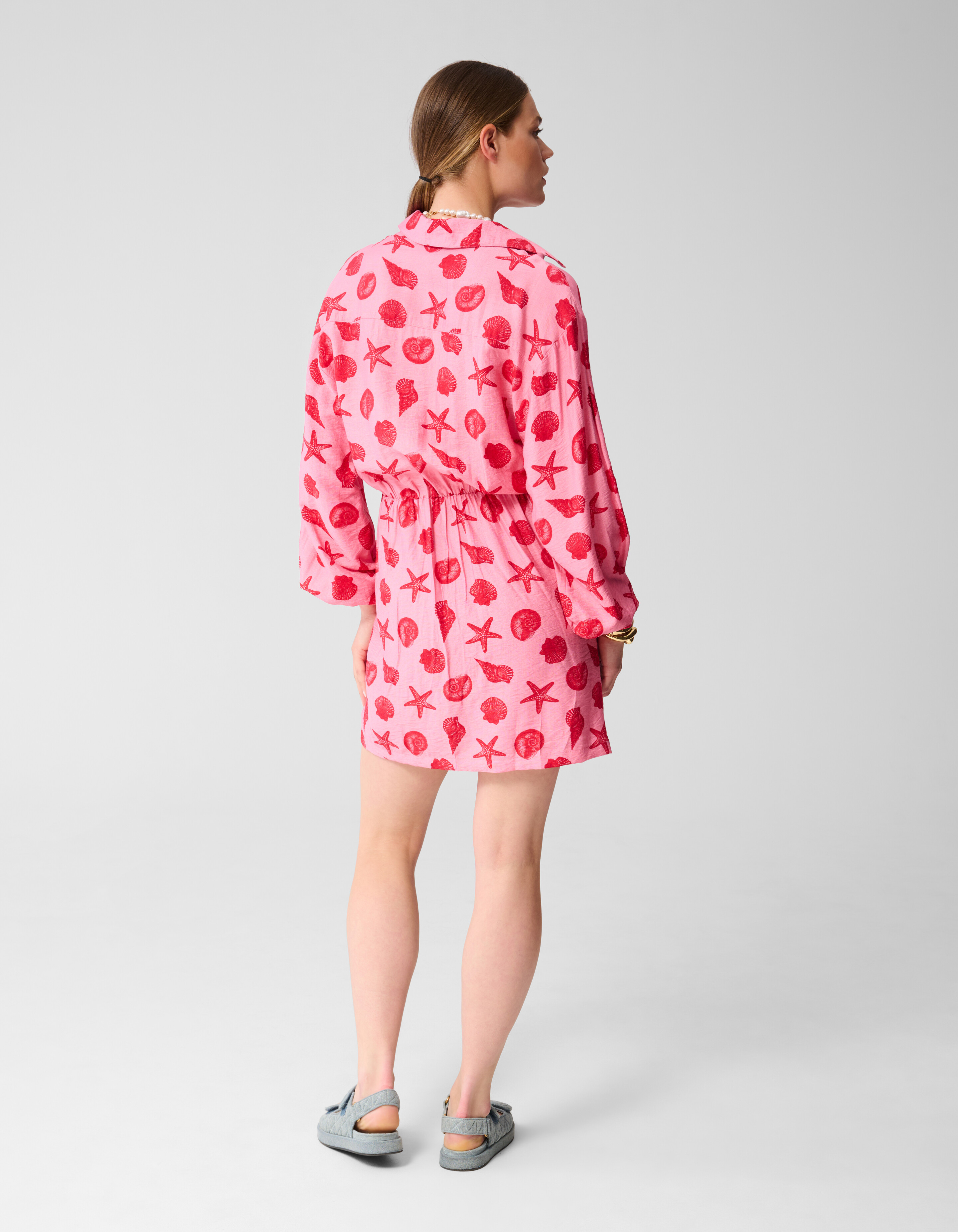 Schelp Mini Jurk Roze SHOEBY WOMEN