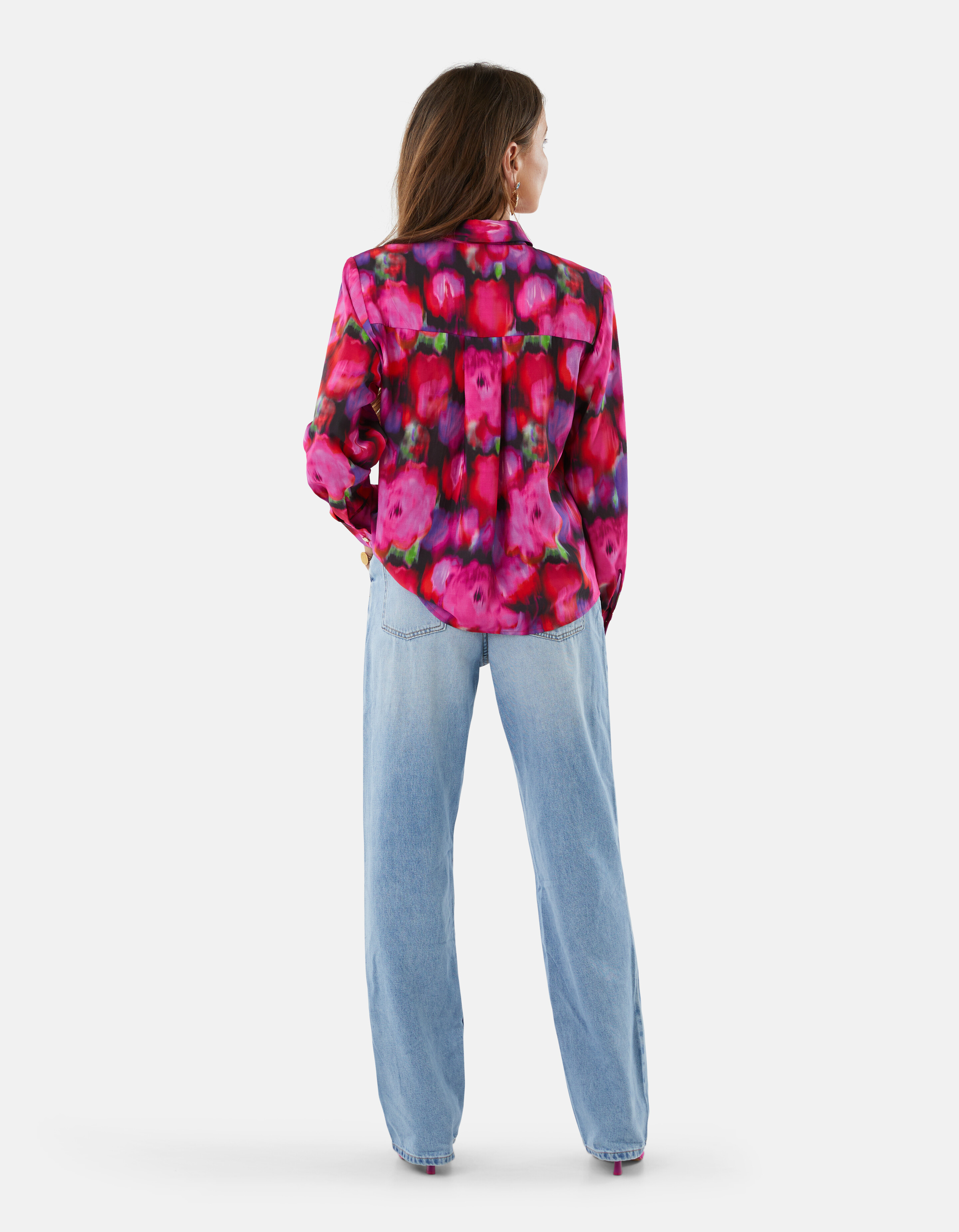Printed Blouse Roze By Lizzy SHOEBY WOMEN