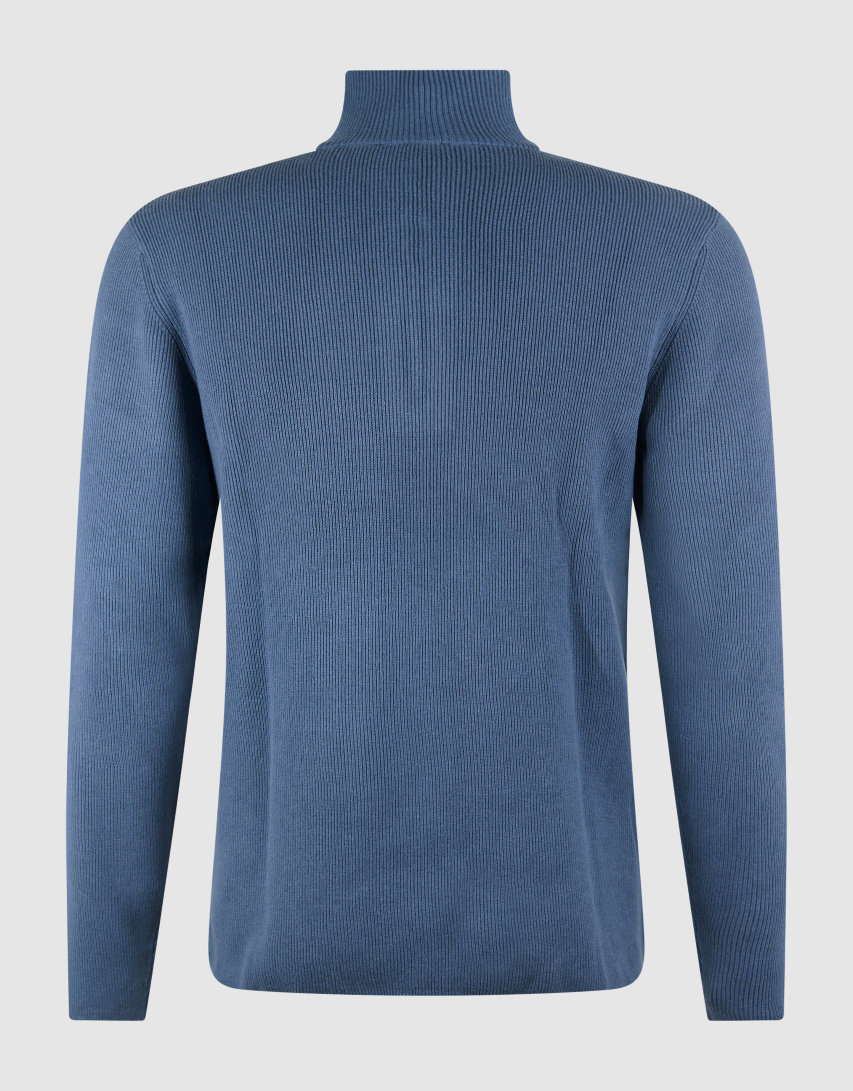 Half Zip Knit Trui Blauw SHOEBY MEN