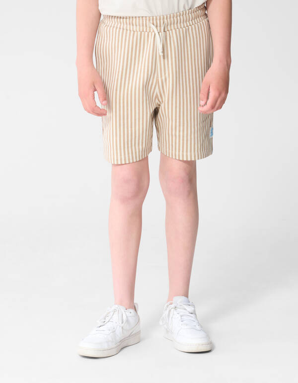 Striped Short Beige SHOEBY BOYS