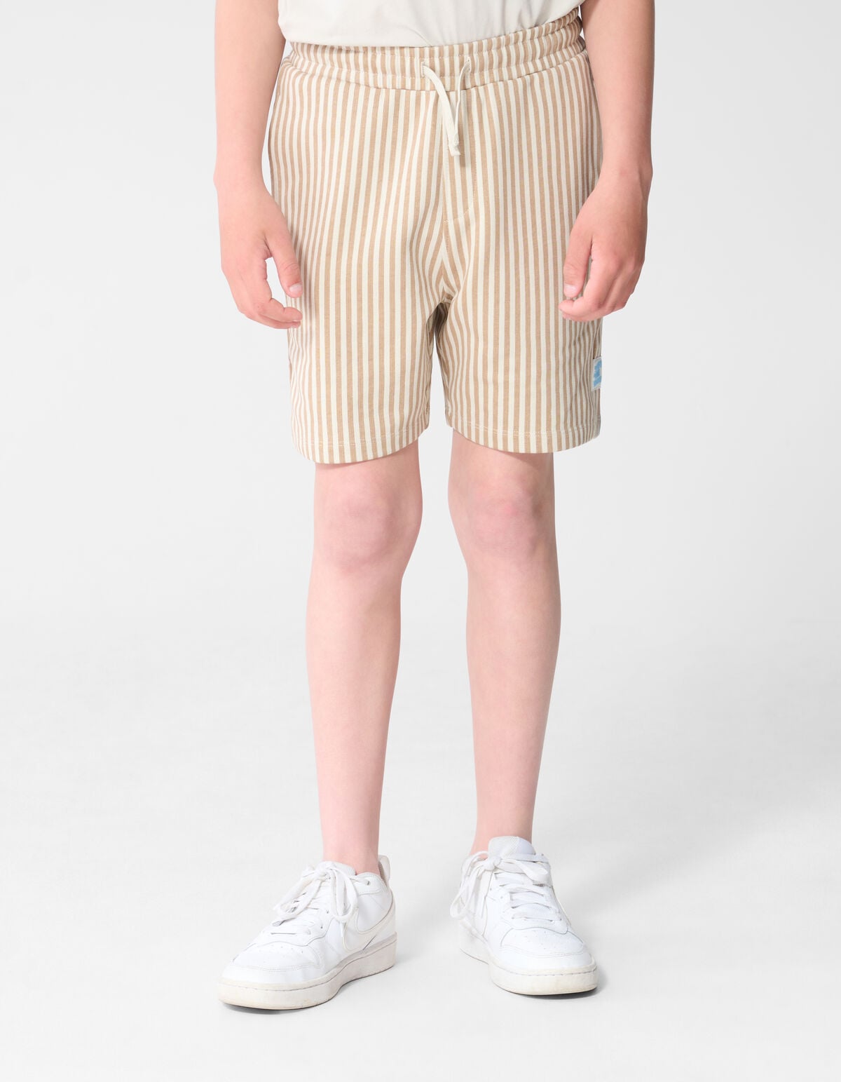Striped Short Beige SHOEBY BOYS
