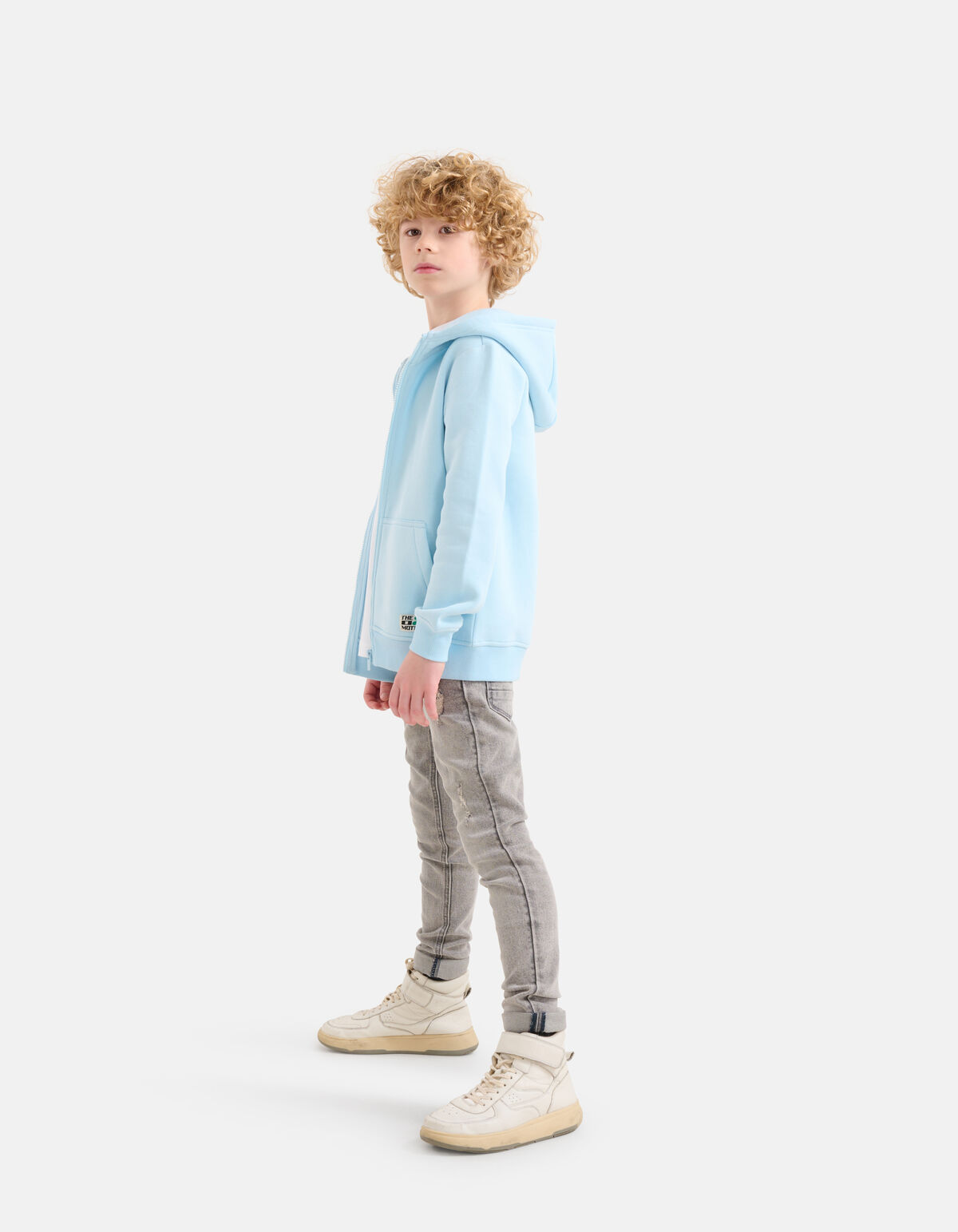 Label Vest Lichtblauw SHOEBY BOYS