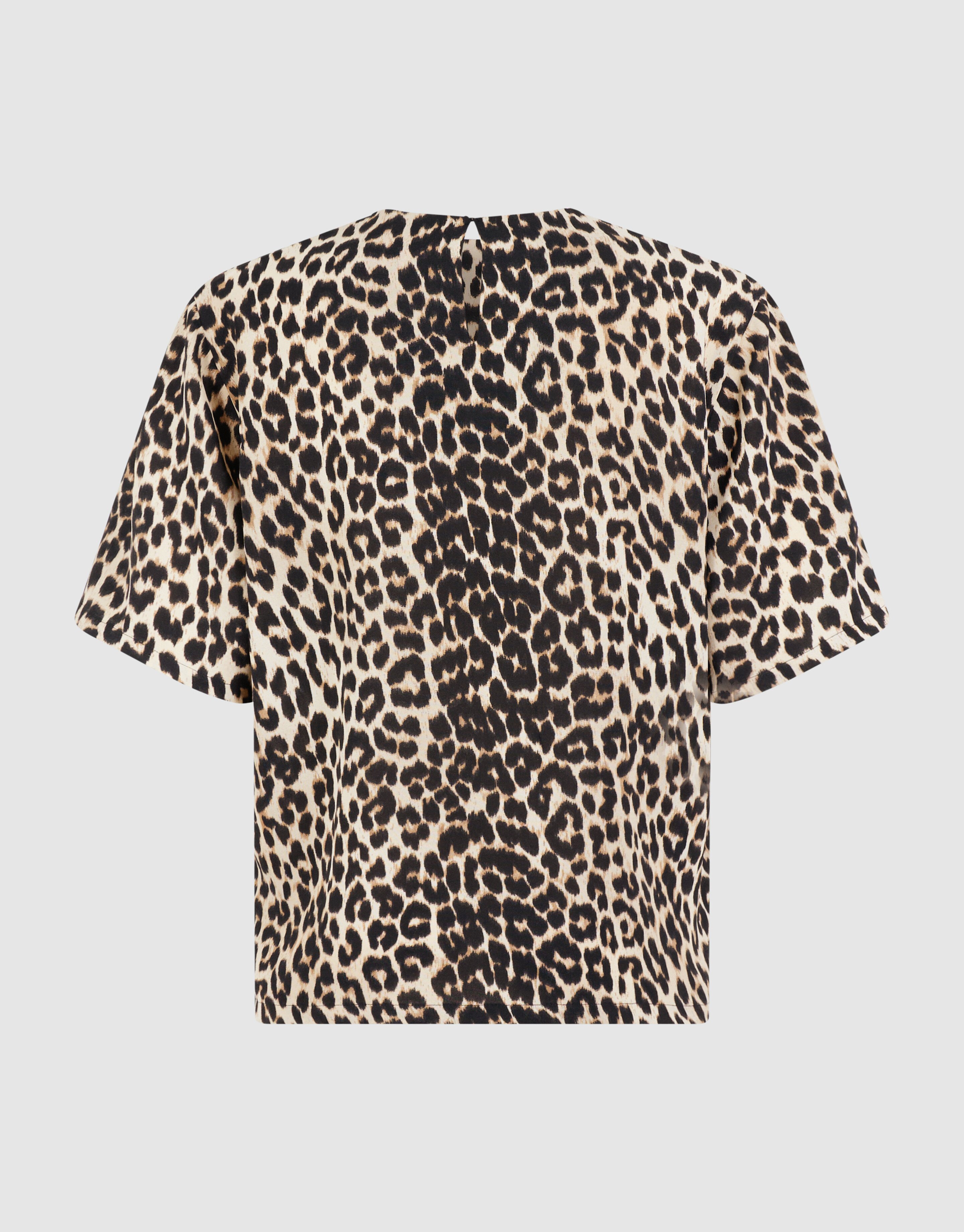 Leopard Twist Top Bruin SHOEBY WOMEN