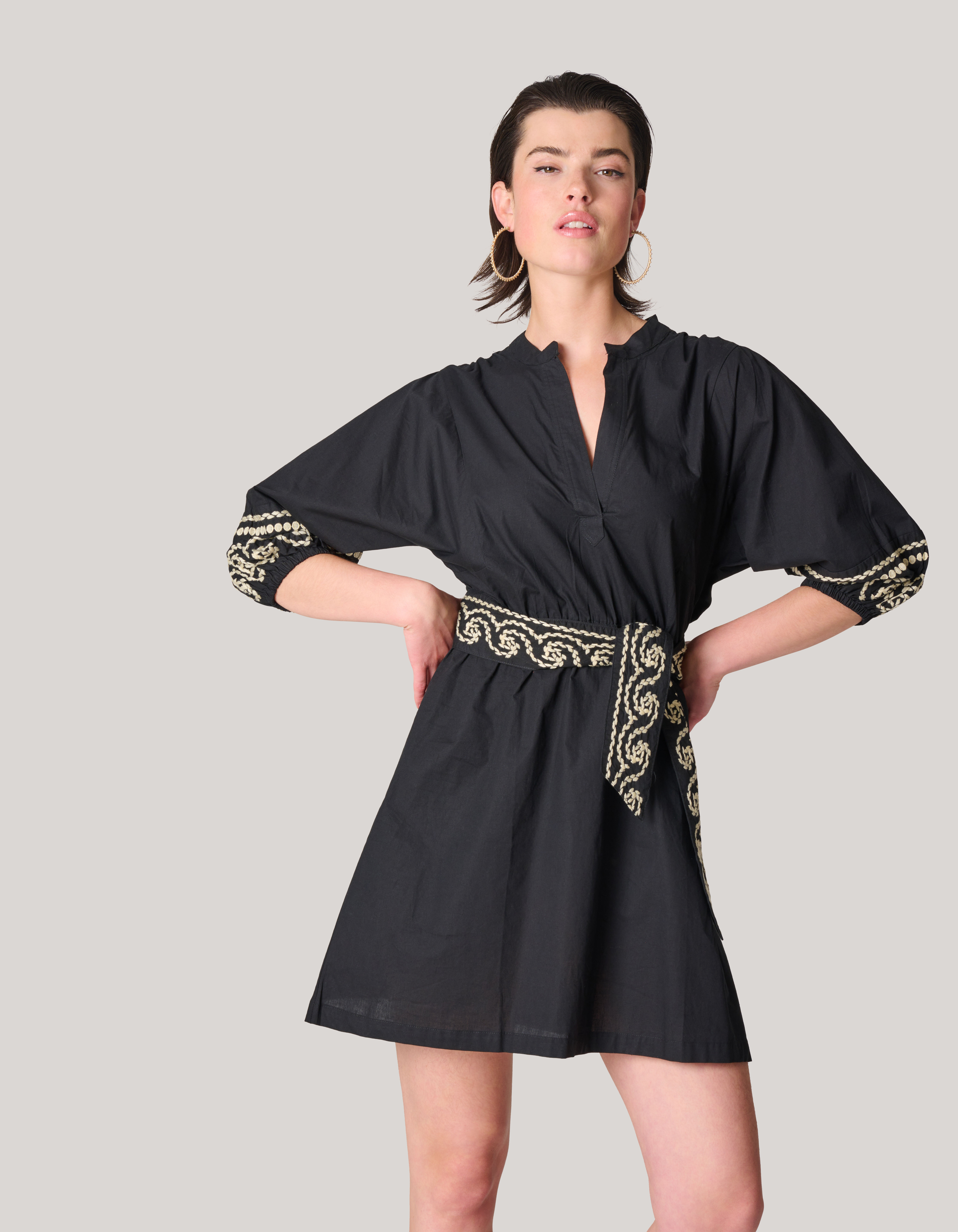 Embroidery jurk shop