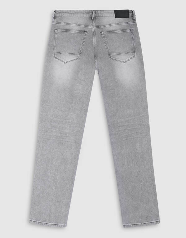 Straight Fit Jeans Grijs L34 SHOEBY MEN