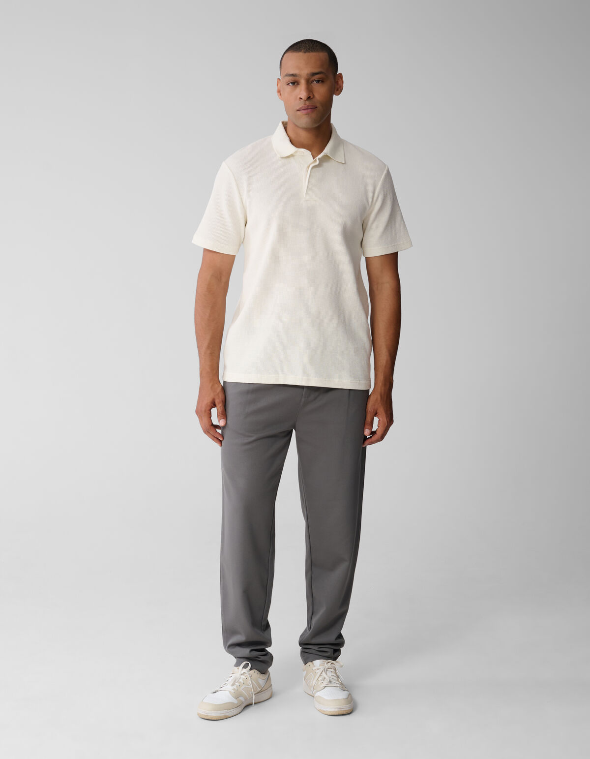 Tapered Broek Donkergroen SHOEBY MEN
