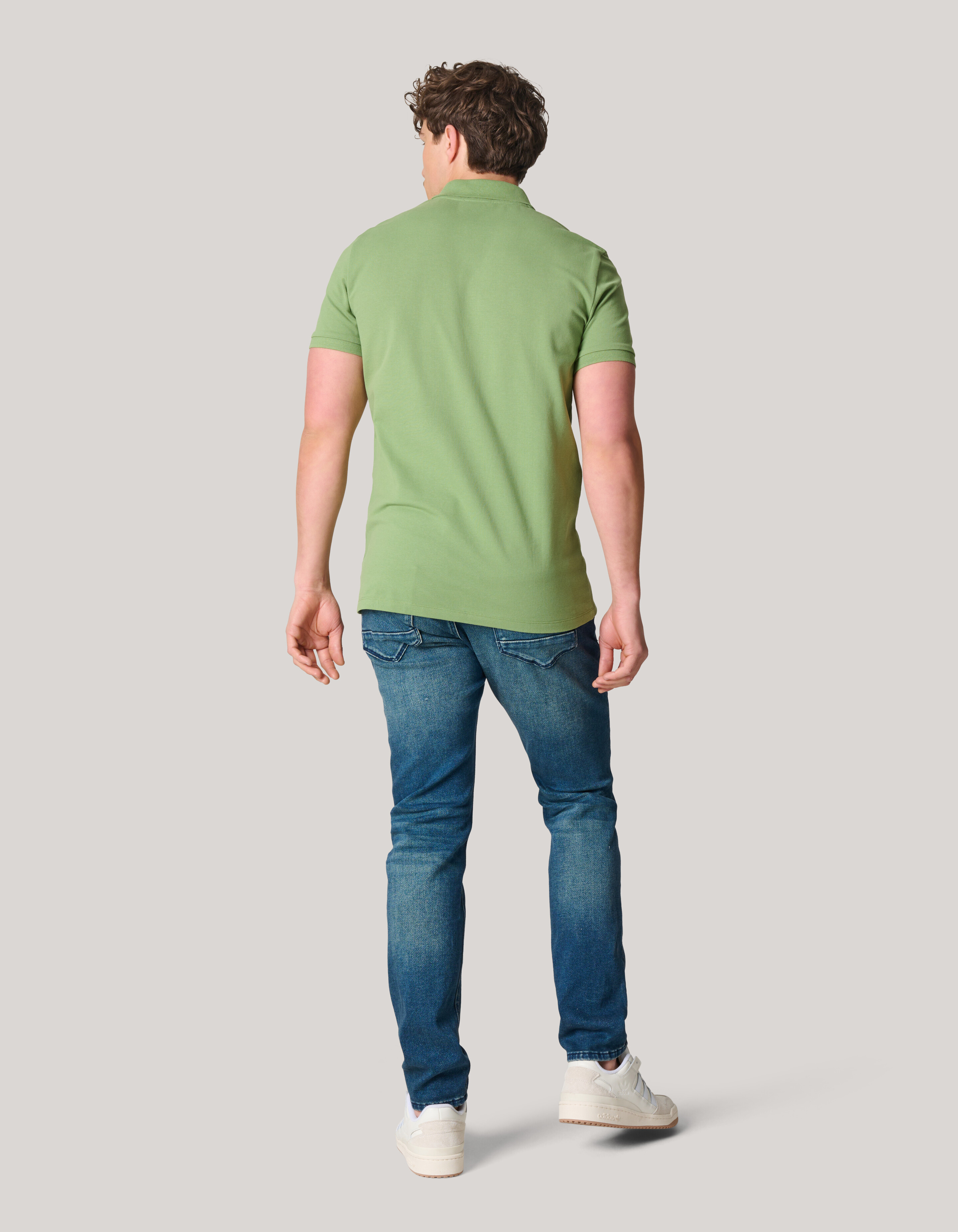 Basis Polo Groen SHOEBY MEN