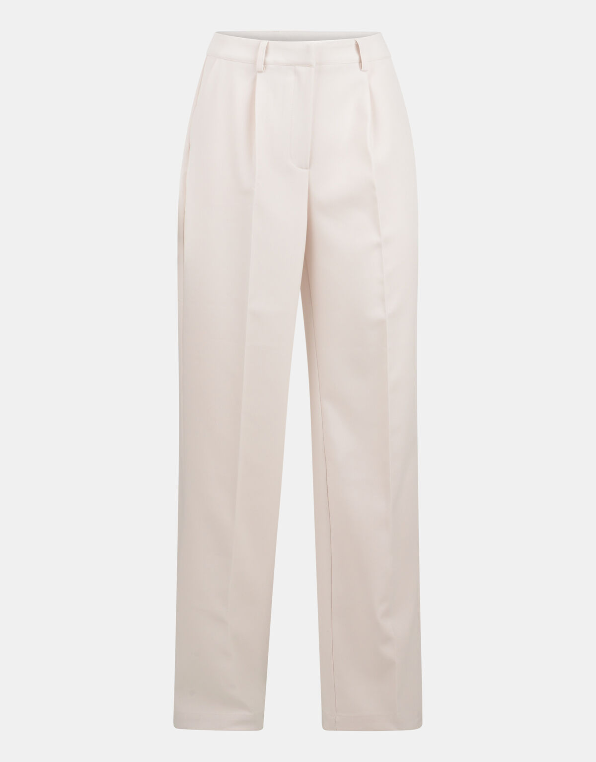 Wide Leg Pantalon Gebroken Wit EKSEPT