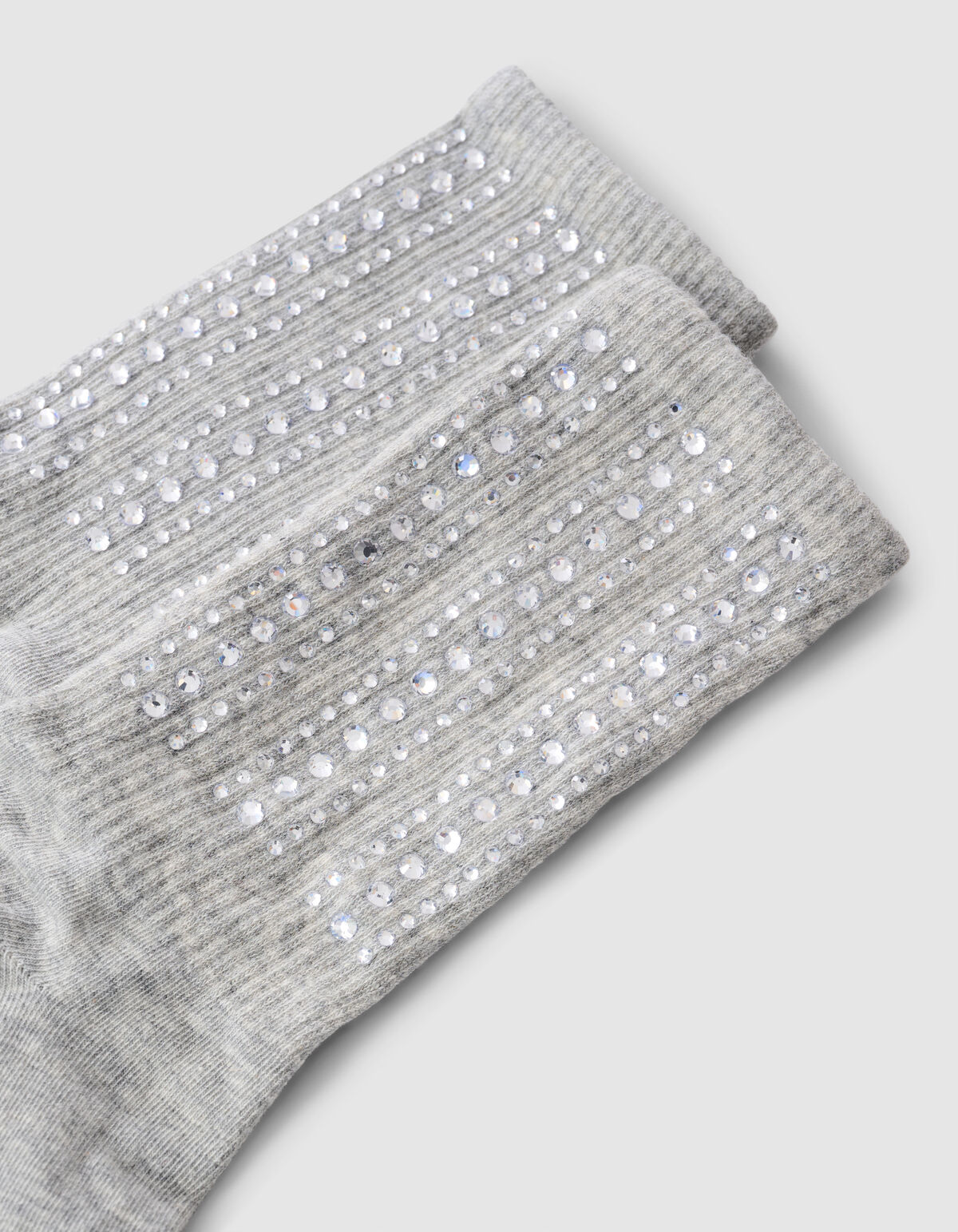 Strass Sok Lichtgrijs SHOEBY ACCESSOIRES