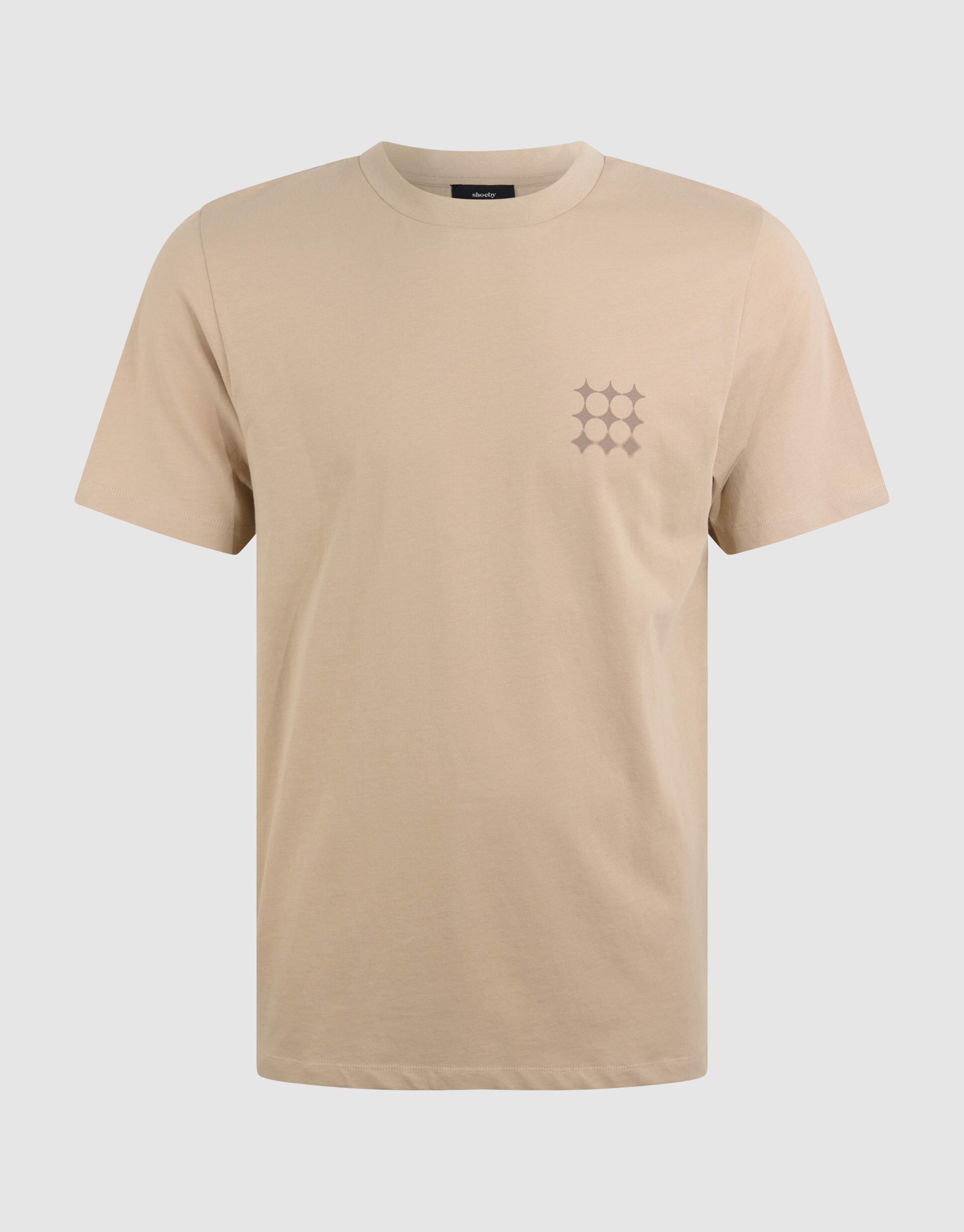 Multi Sparkle Logo T-shirt Zand SHOEBY MEN