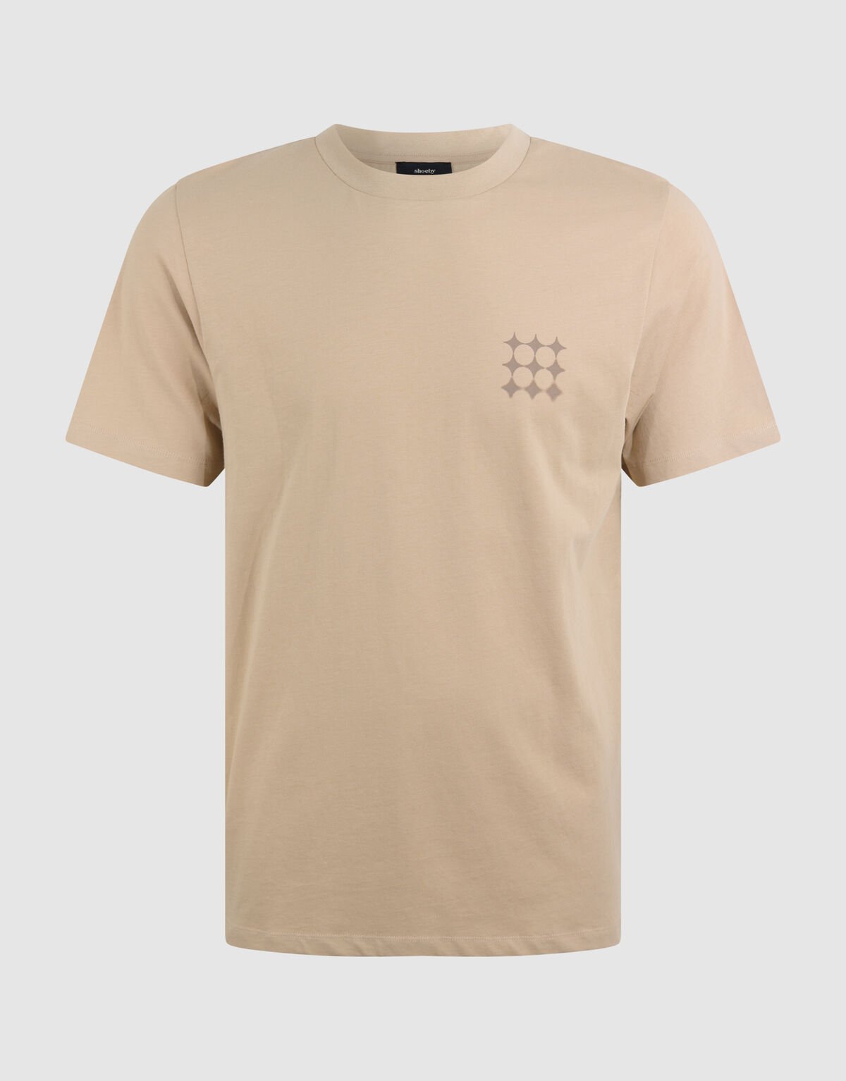 Multi Sparkle Logo T-shirt Zand SHOEBY MEN
