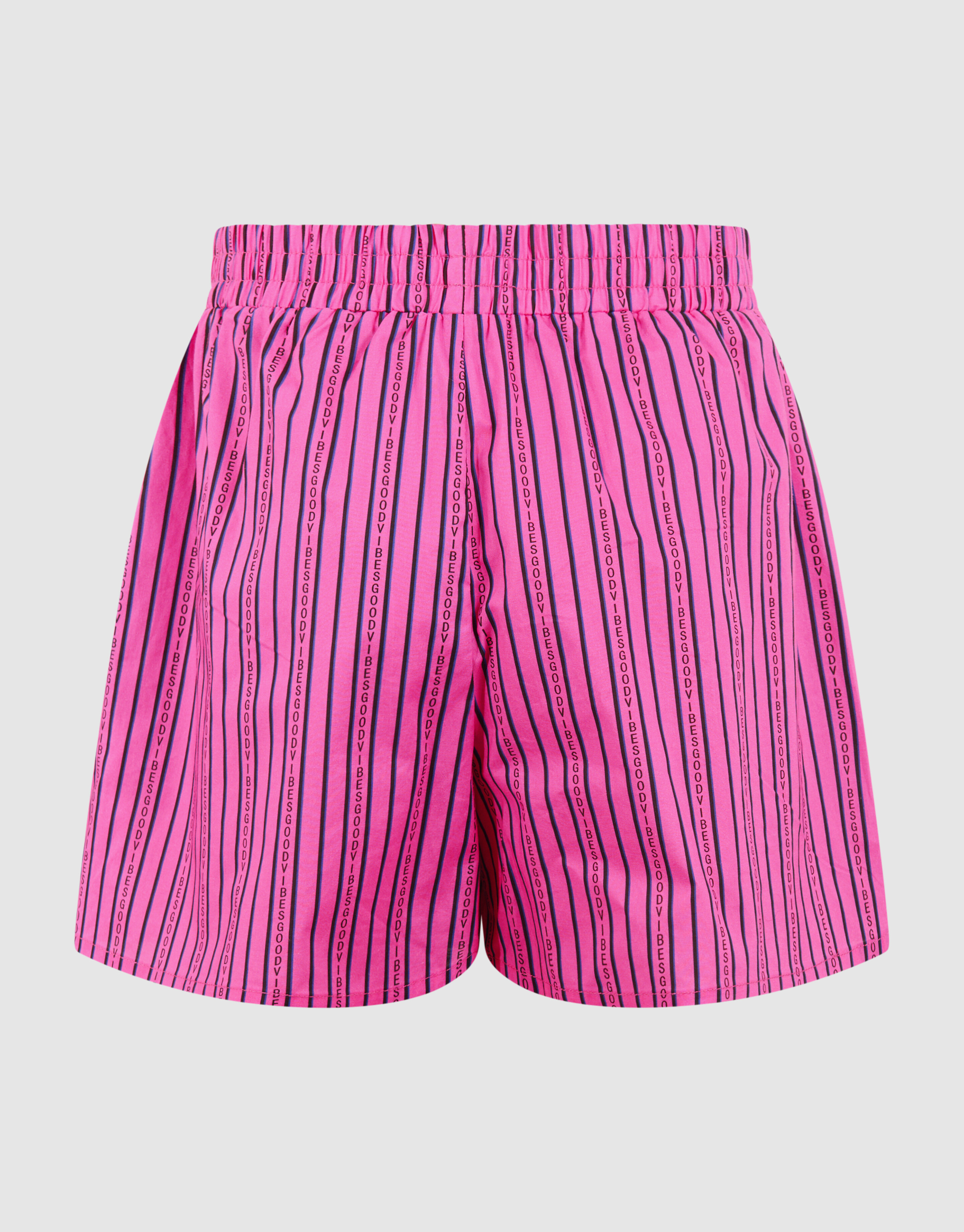 Vibe Pinstripe Short Lichtroze SHOEBY GIRLS