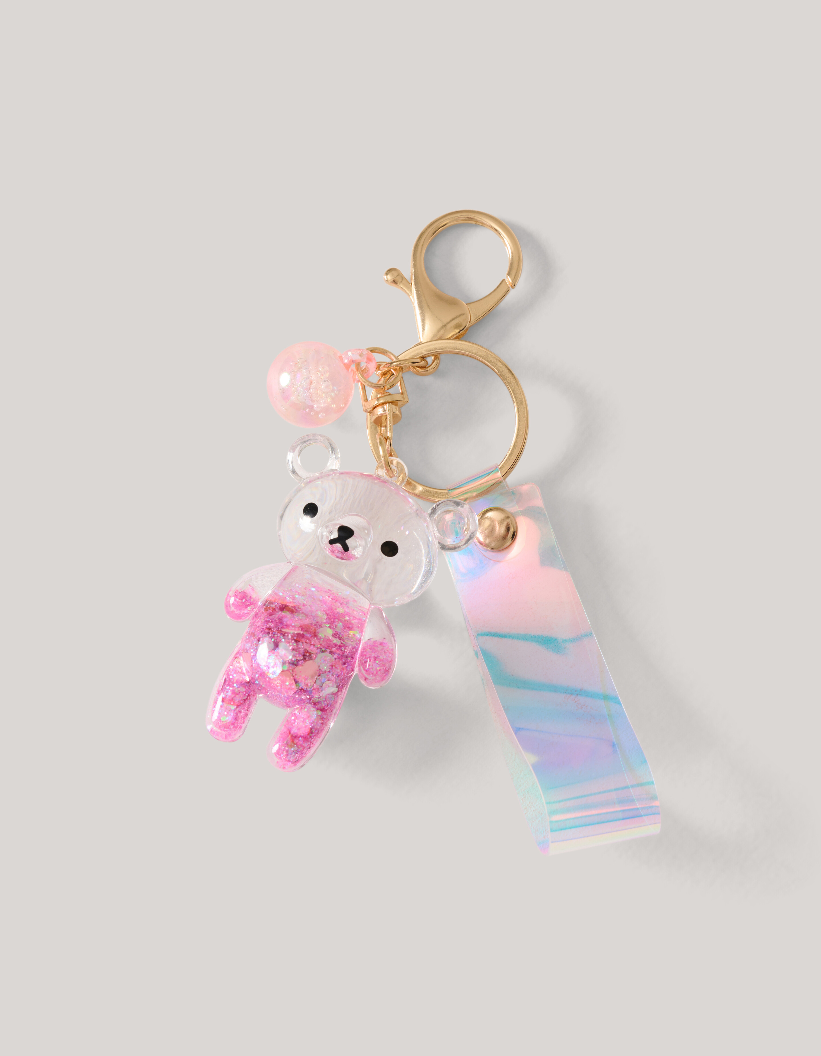 Beer Sleutelhanger Roze SHOEBY ACCESSOIRES