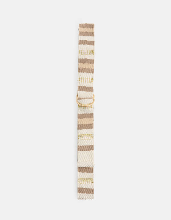 Geweven Riem Beige ACCESSOIRES SHOEBY