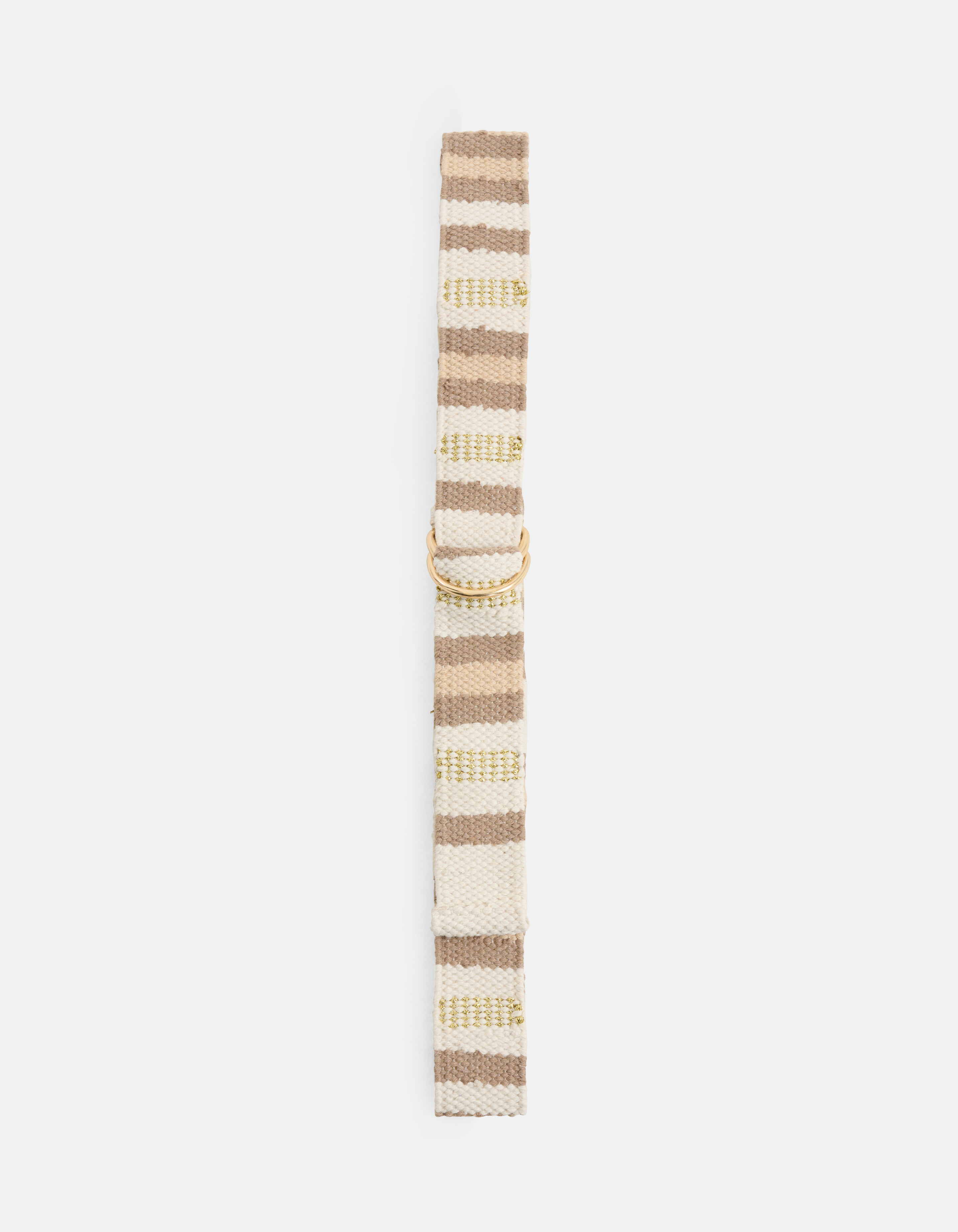 Geweven Riem Beige ACCESSOIRES SHOEBY