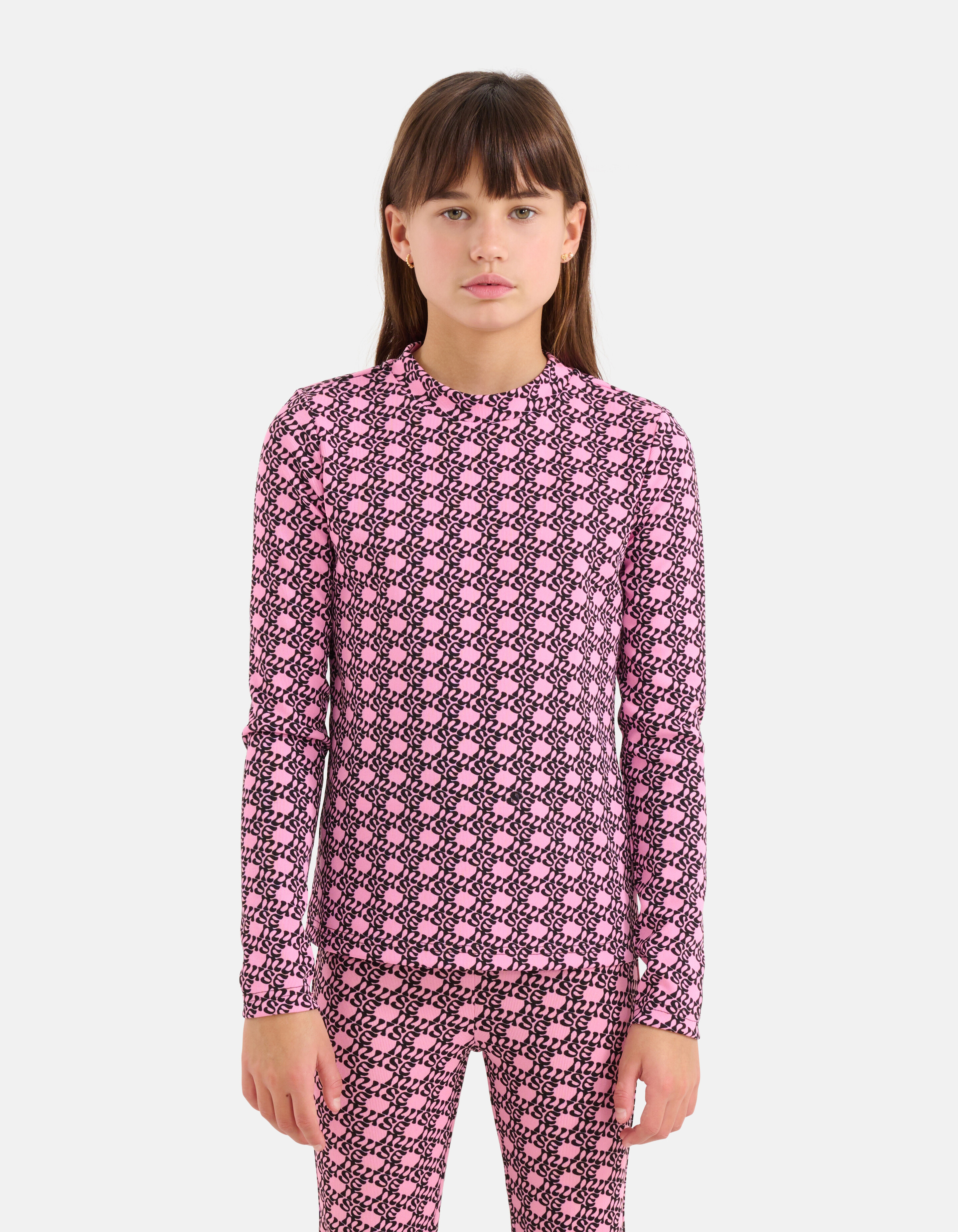Printed Top Roze SHOEBY GIRLS