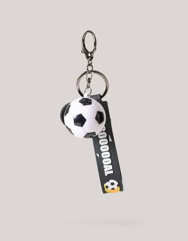 Voetbal Sleutelhanger Zwart SHOEBY ACCESSOIRES