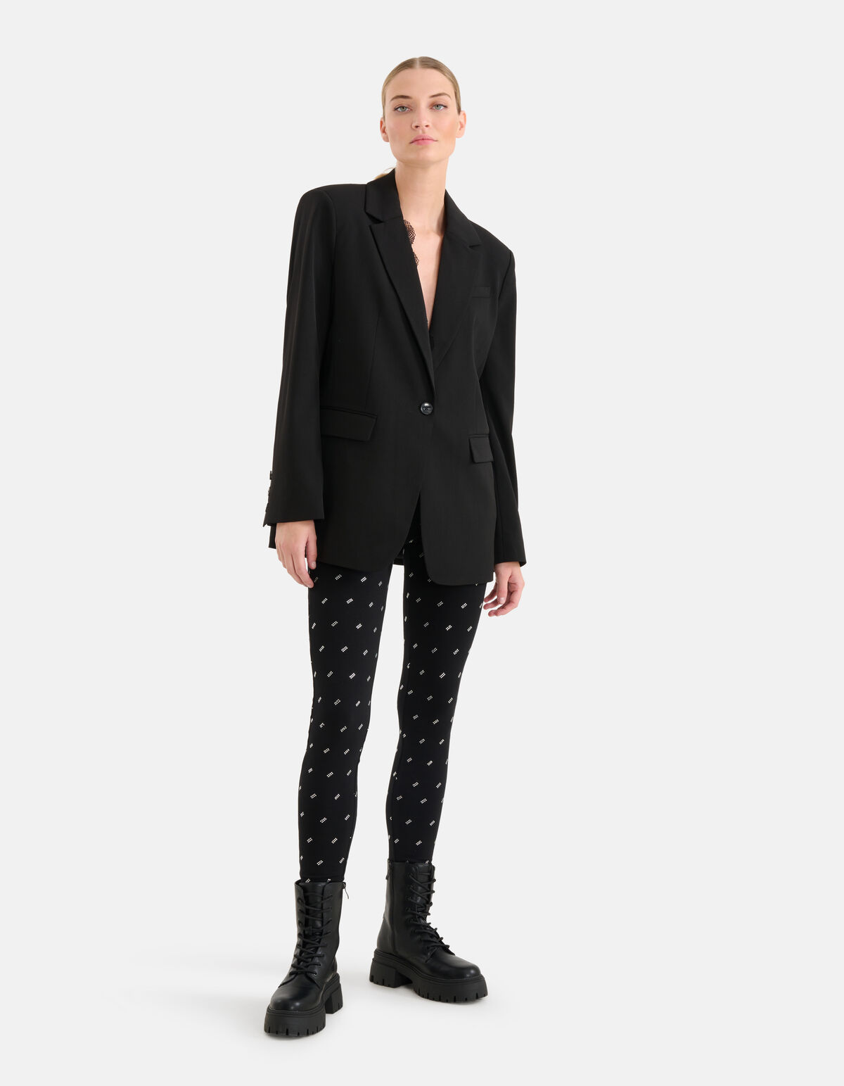 Kanten Blazer Zwart By Mieke SHOEBY WOMEN