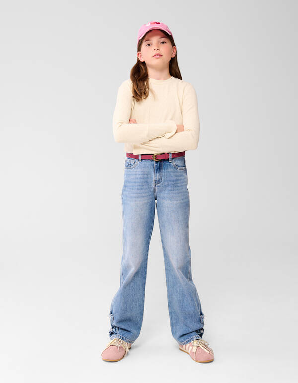 Strass Top Gebroken Wit SHOEBY GIRLS