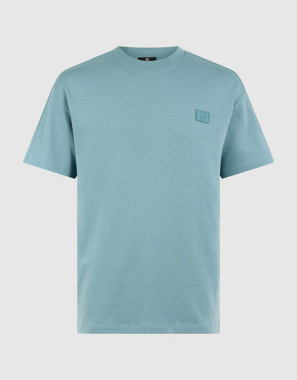 Spark Label T-shirt Blauw SHOEBY MEN