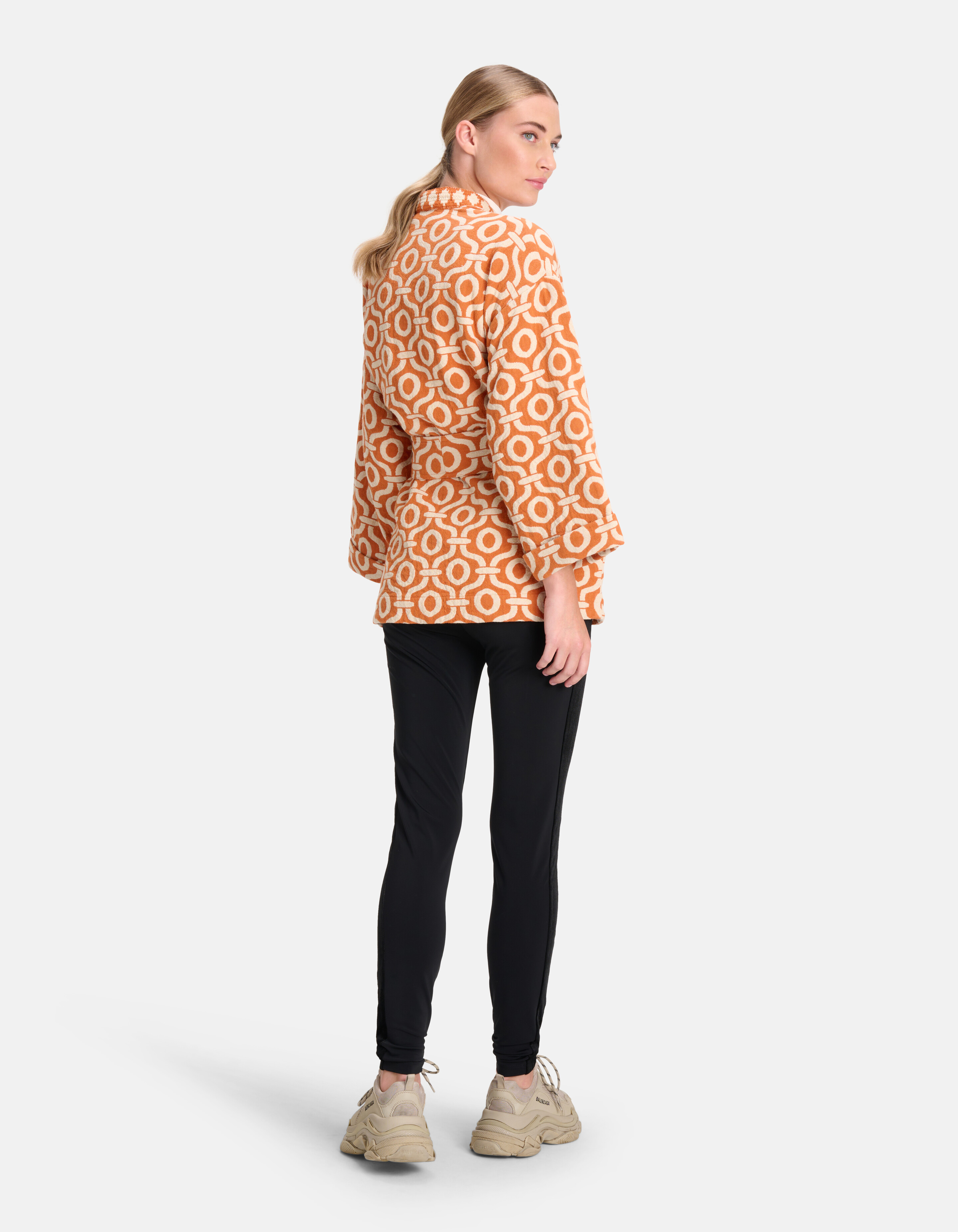 Jacquard Kimono Oranje SHOEBY WOMEN
