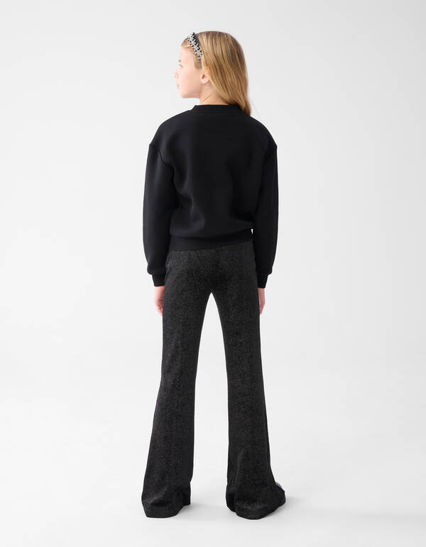 Strass Sterren Sweater Zwart SHOEBY GIRLS