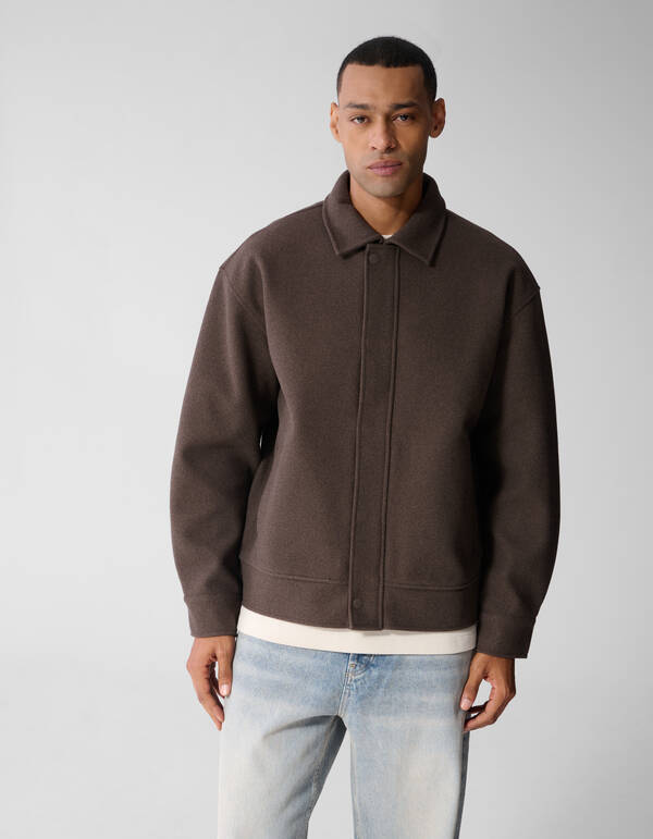 Soft Zip Jack Donkerbruin SHOEBY MEN