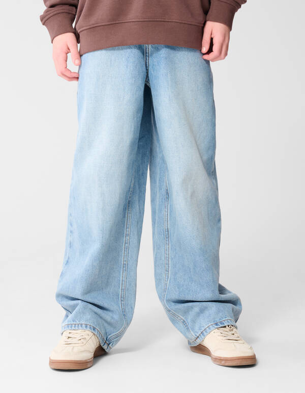 Ultra Baggy Fit Jeans Mediumstone SHOEBY BOYS