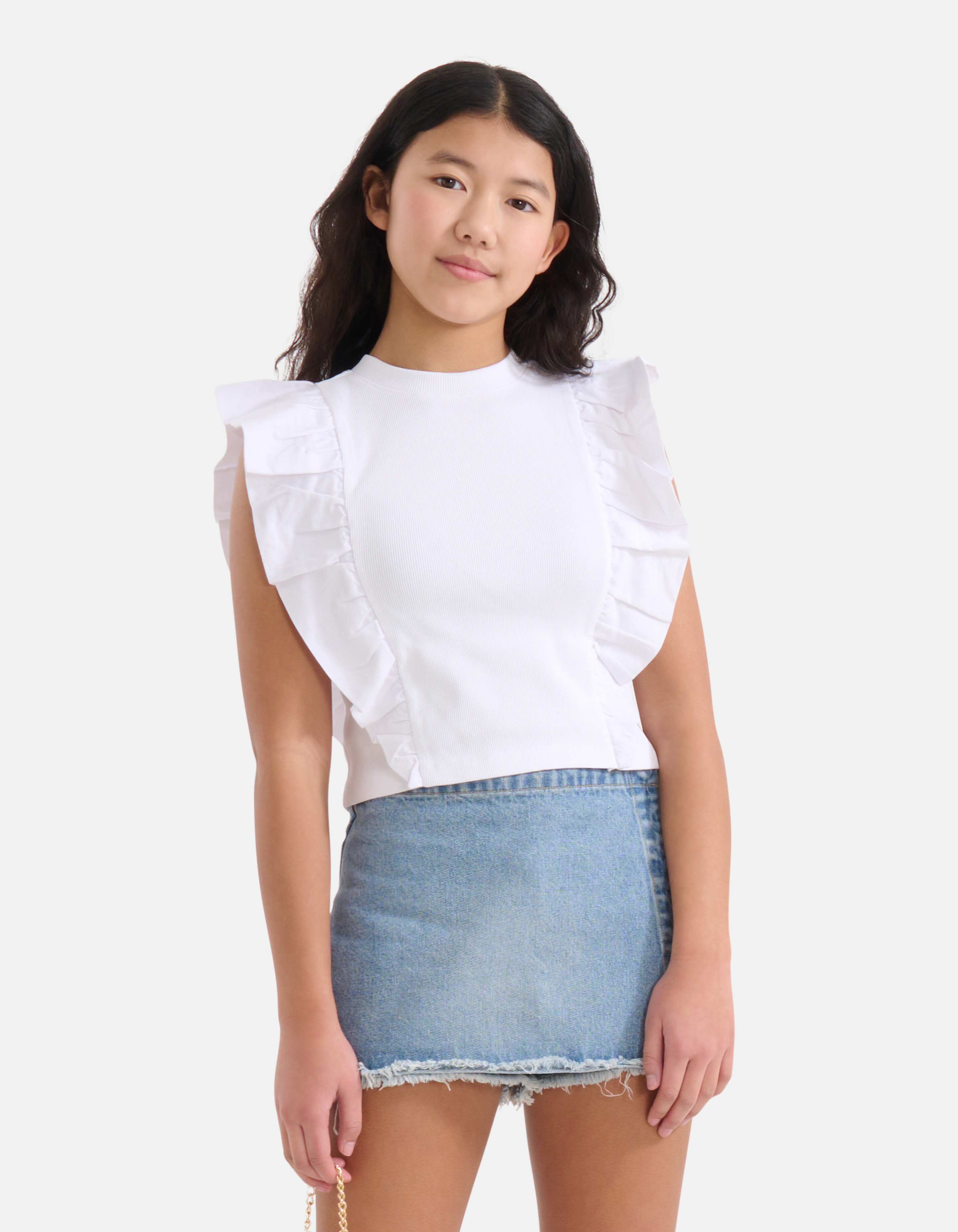 Ruffle Top Wit SHOEBY GIRLS