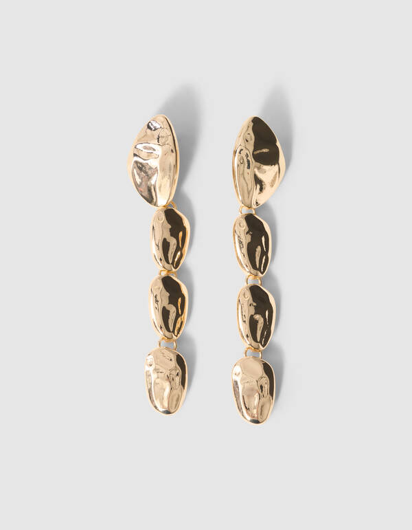 Hanging Stone Oorbellen Goud SHOEBY ACCESSOIRES