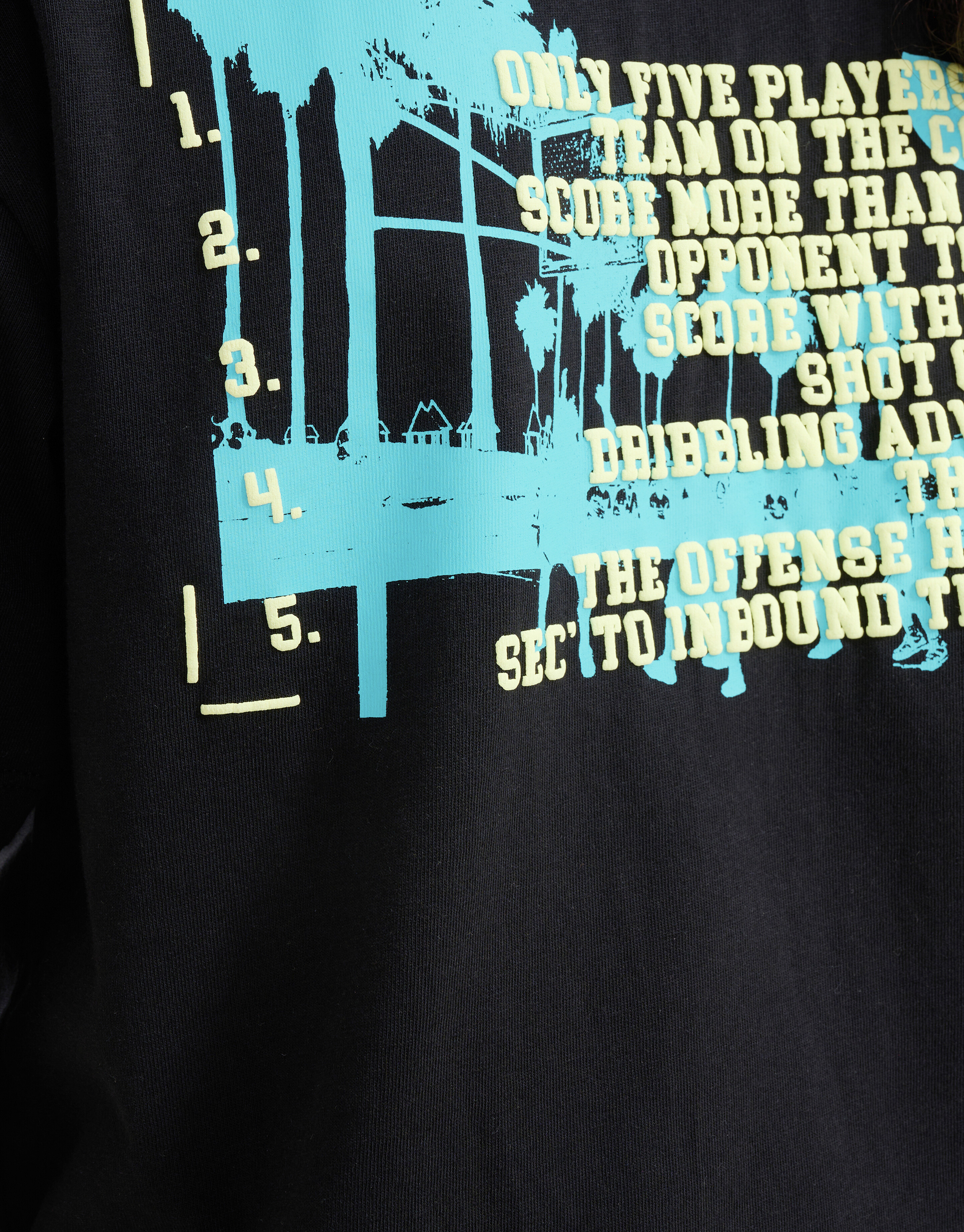Artwork T-shirt Zwart SHOEBY BOYS