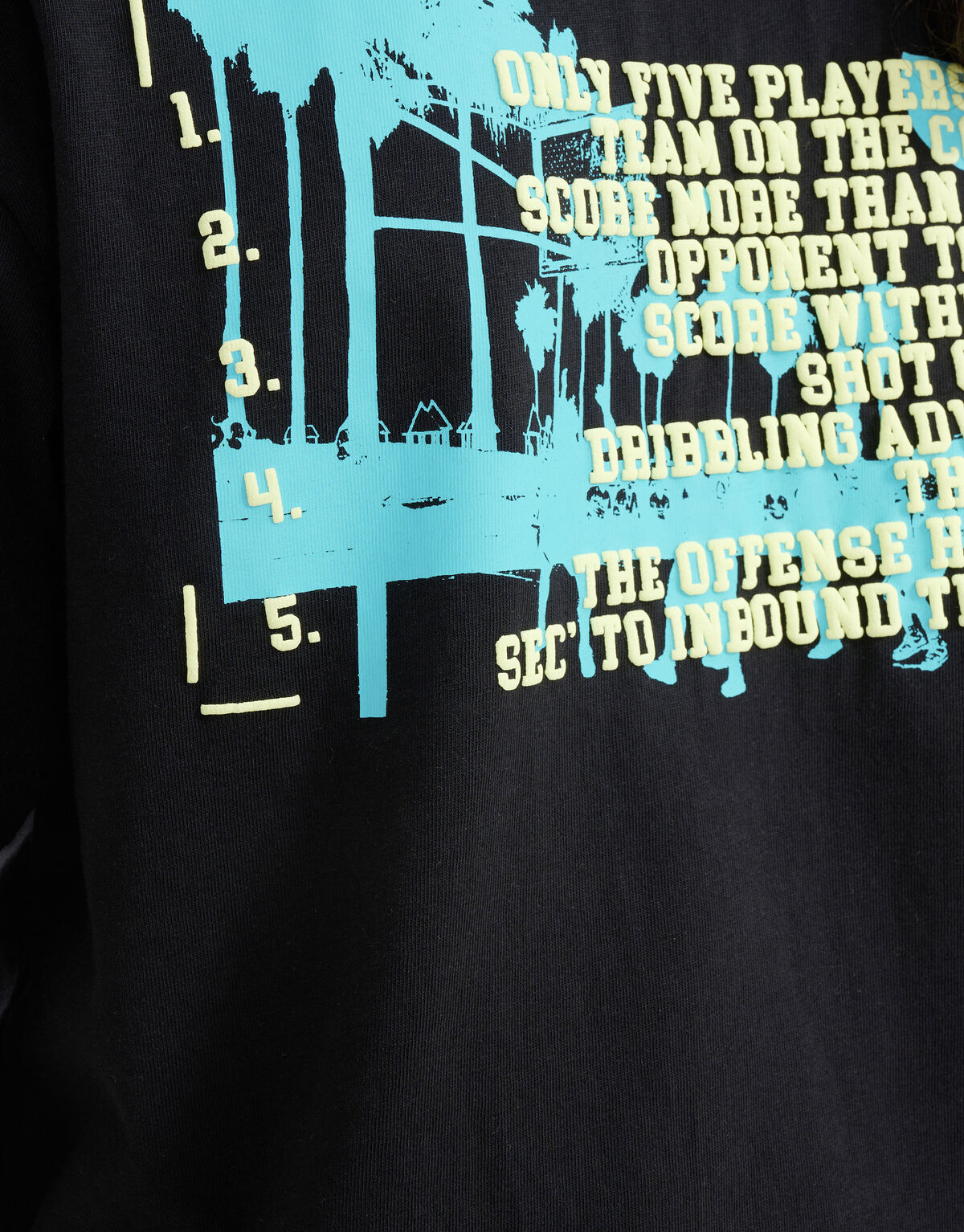 Artwork T-shirt Zwart SHOEBY BOYS