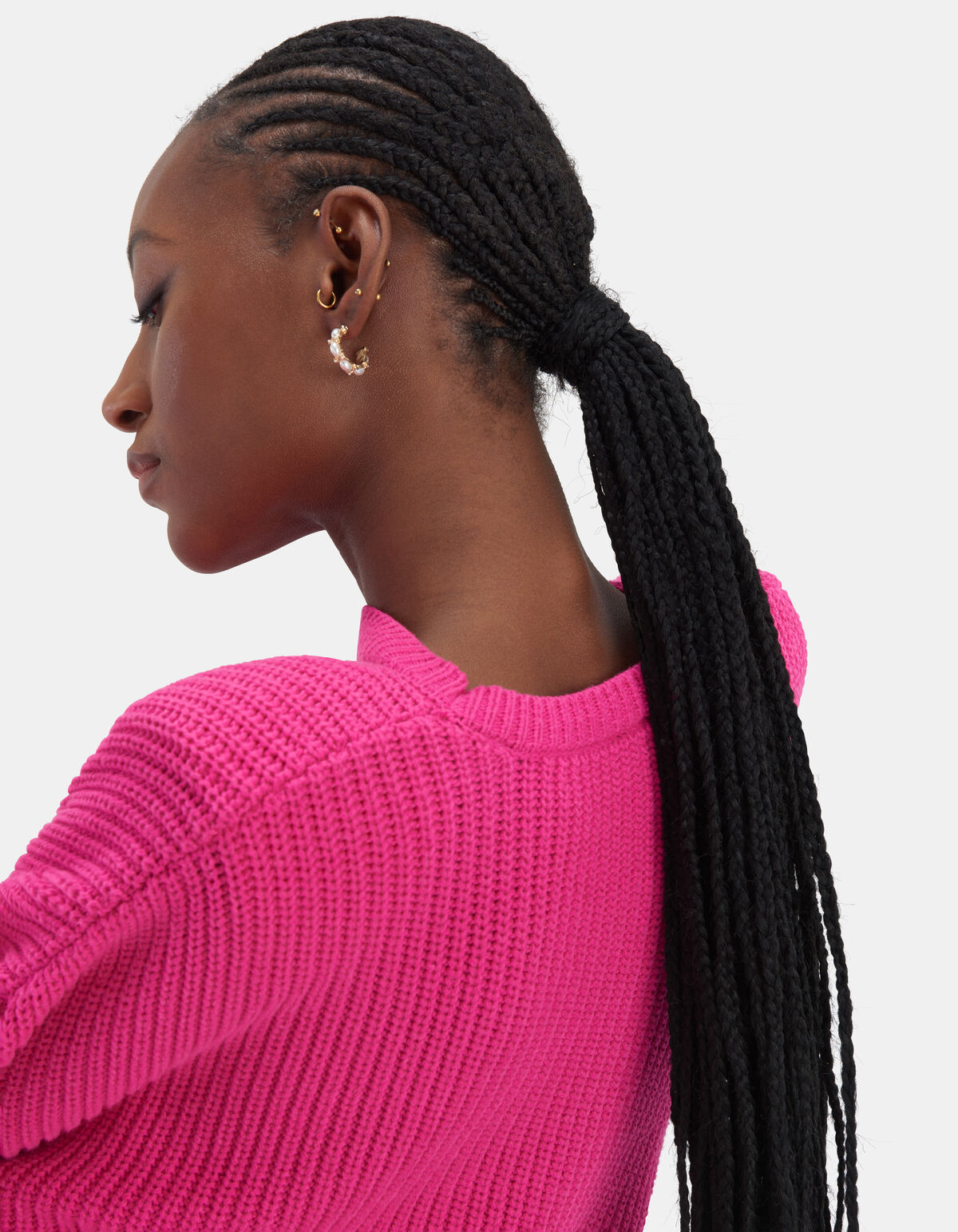 Gebreide Trui Roze EKSEPT