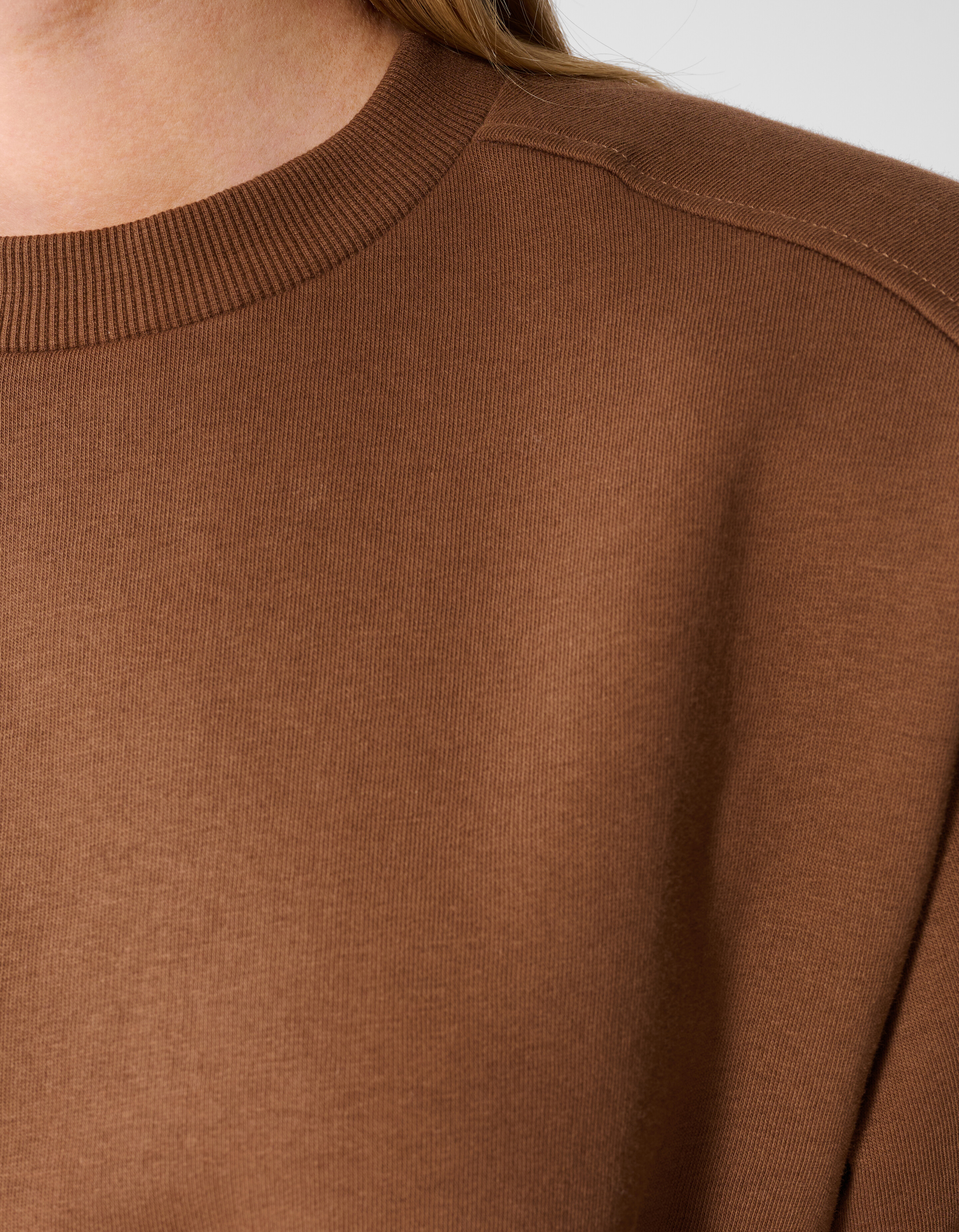 Oversized Sweat T-shirt Bruin SHOEBY WOMEN