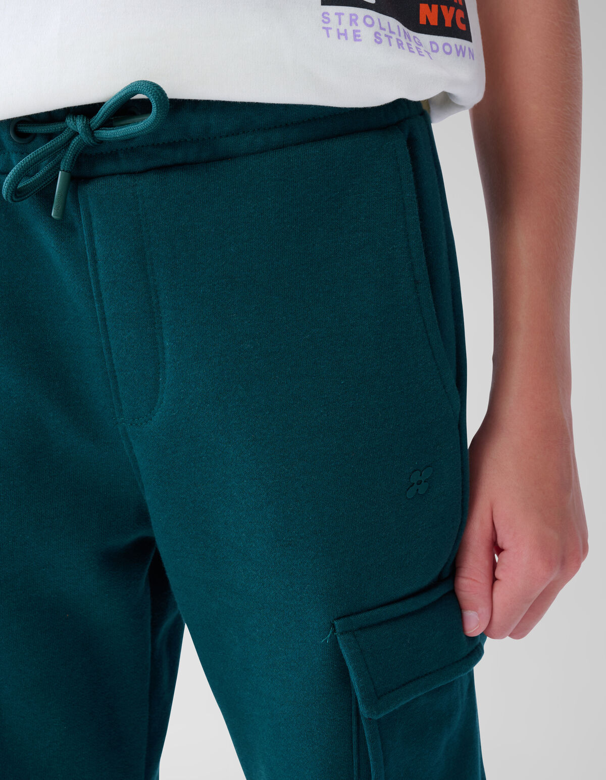 Cargo Broek Donkergroen SHOEBY BOYS