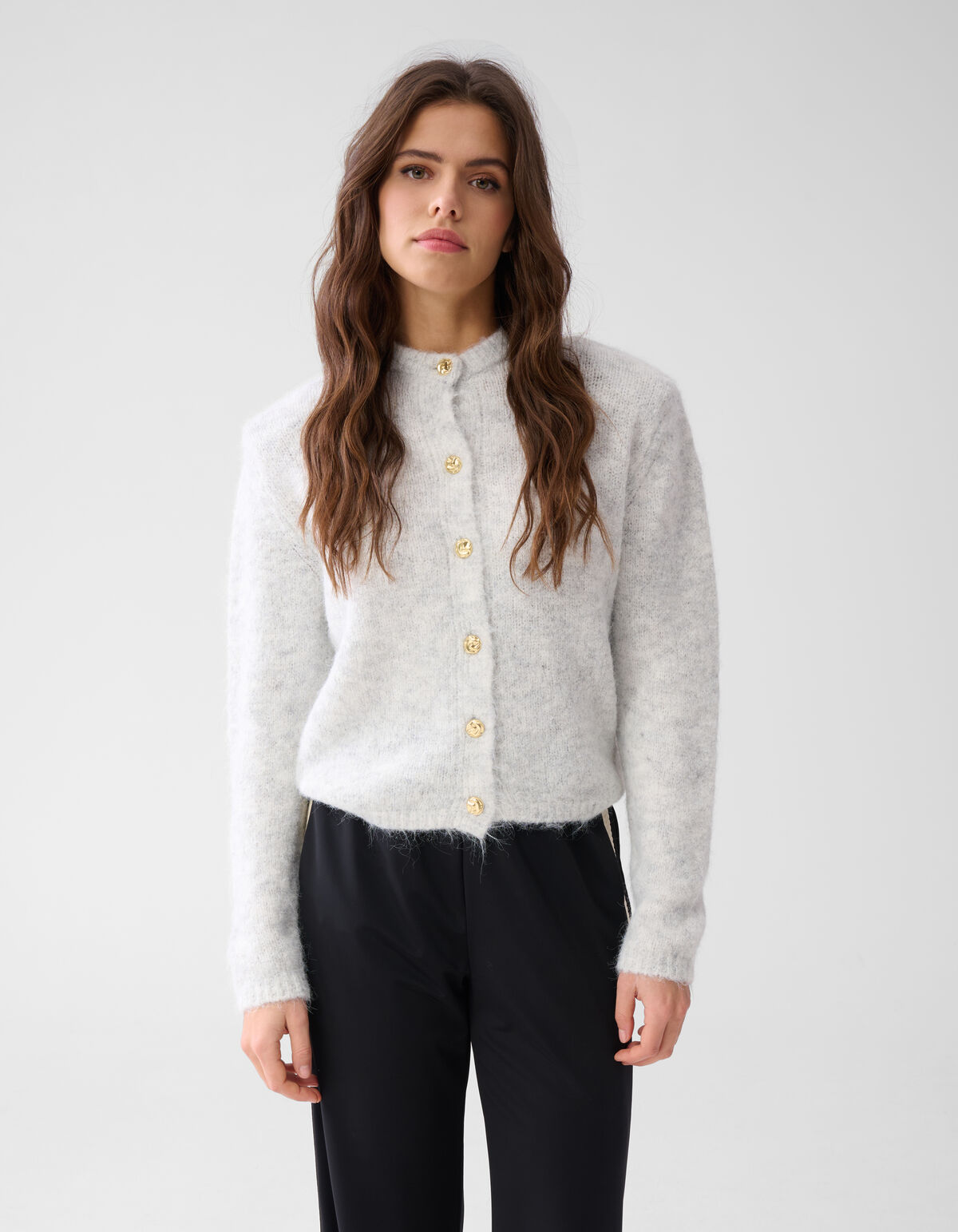 Zacht Vest Lichtgrijs SHOEBY WOMEN