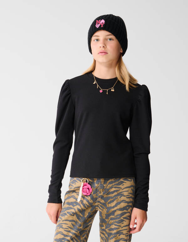 Puff Top Zwart SHOEBY GIRLS