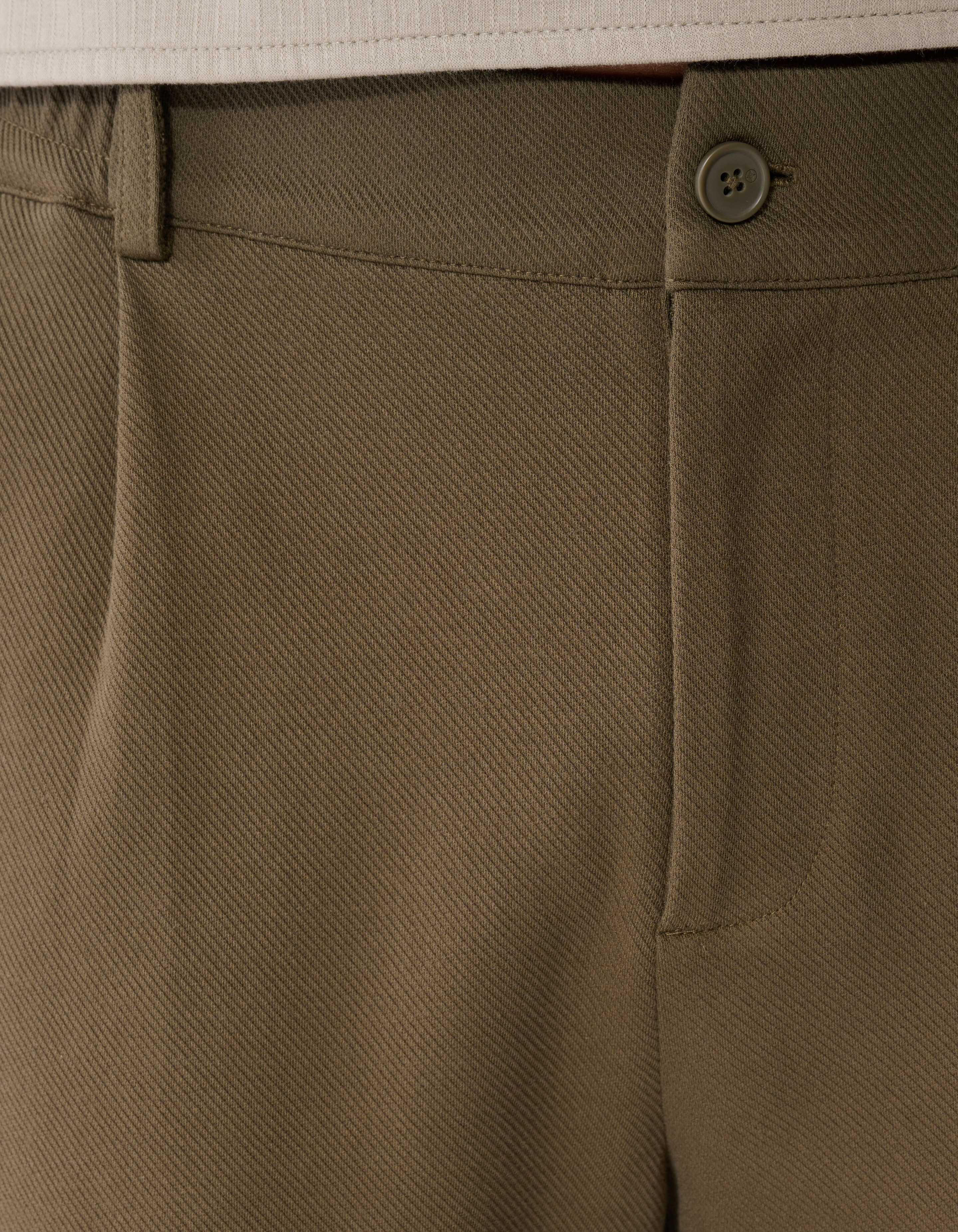 Keper Structuur Broek Donkergroen SHOEBY MEN