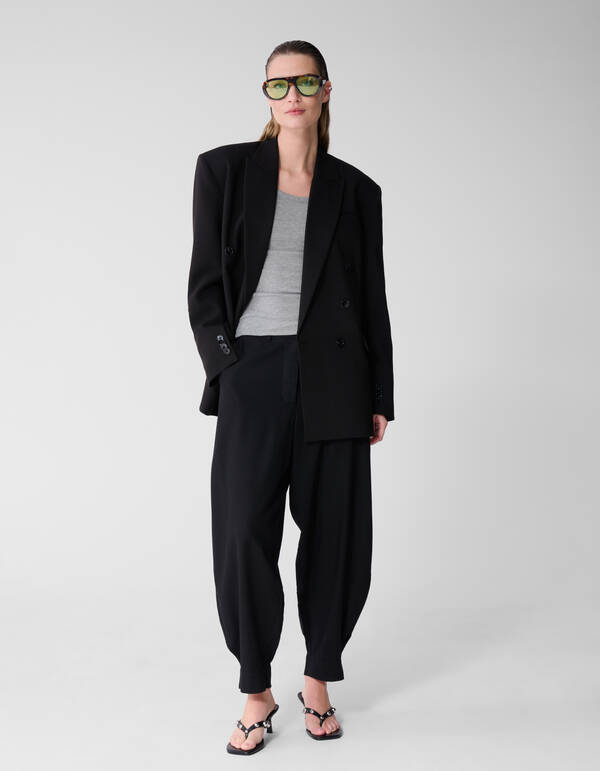 Big Shoulder Blazer Zwart By Lonneke SHOEBY WOMEN