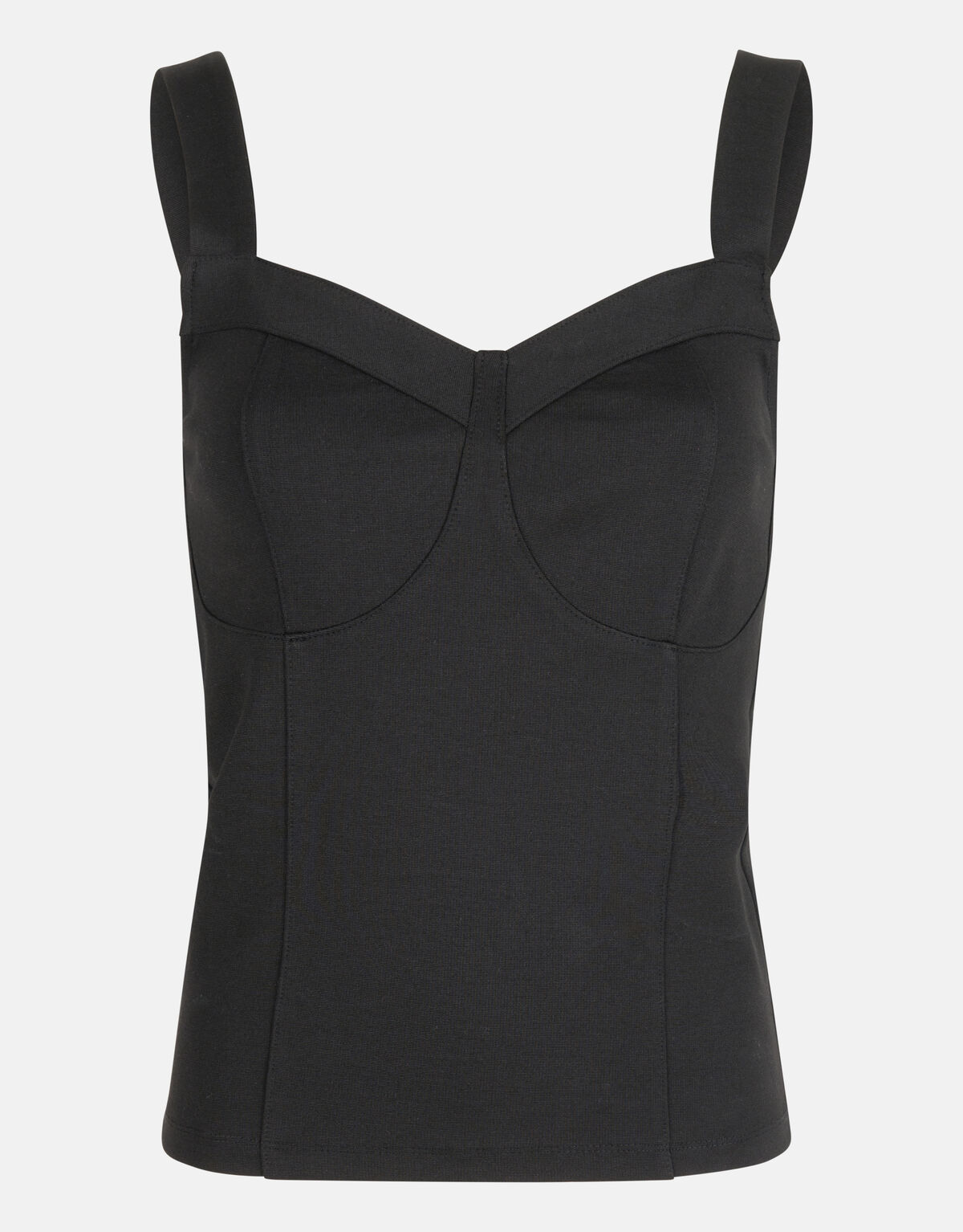 Bustier Top Zwart SHOEBY WOMEN