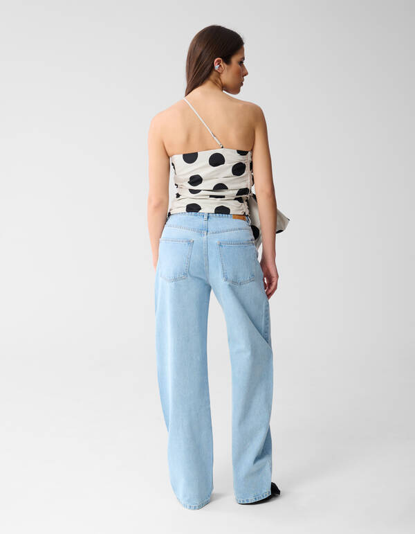 Barrel Fit Jeans Bleached By Monica SHOEBY WOMEN