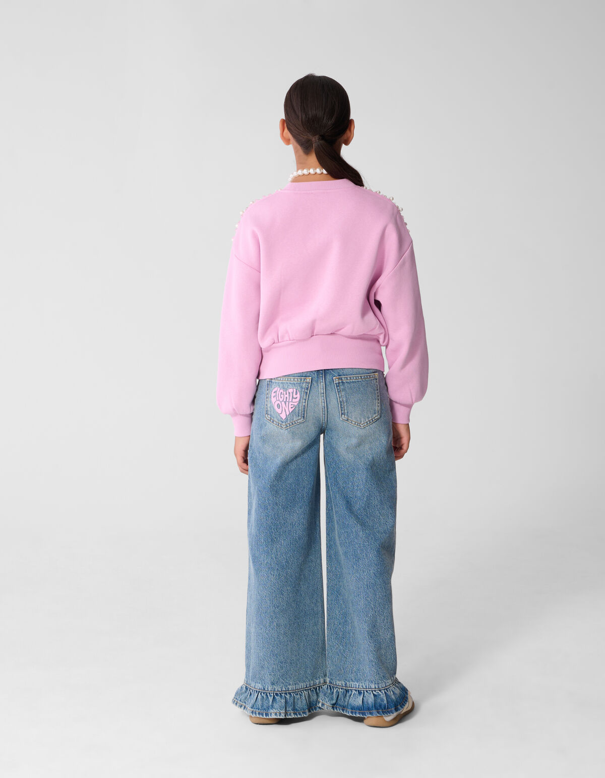 Pearl Sweater Lichtroze SHOEBY GIRLS
