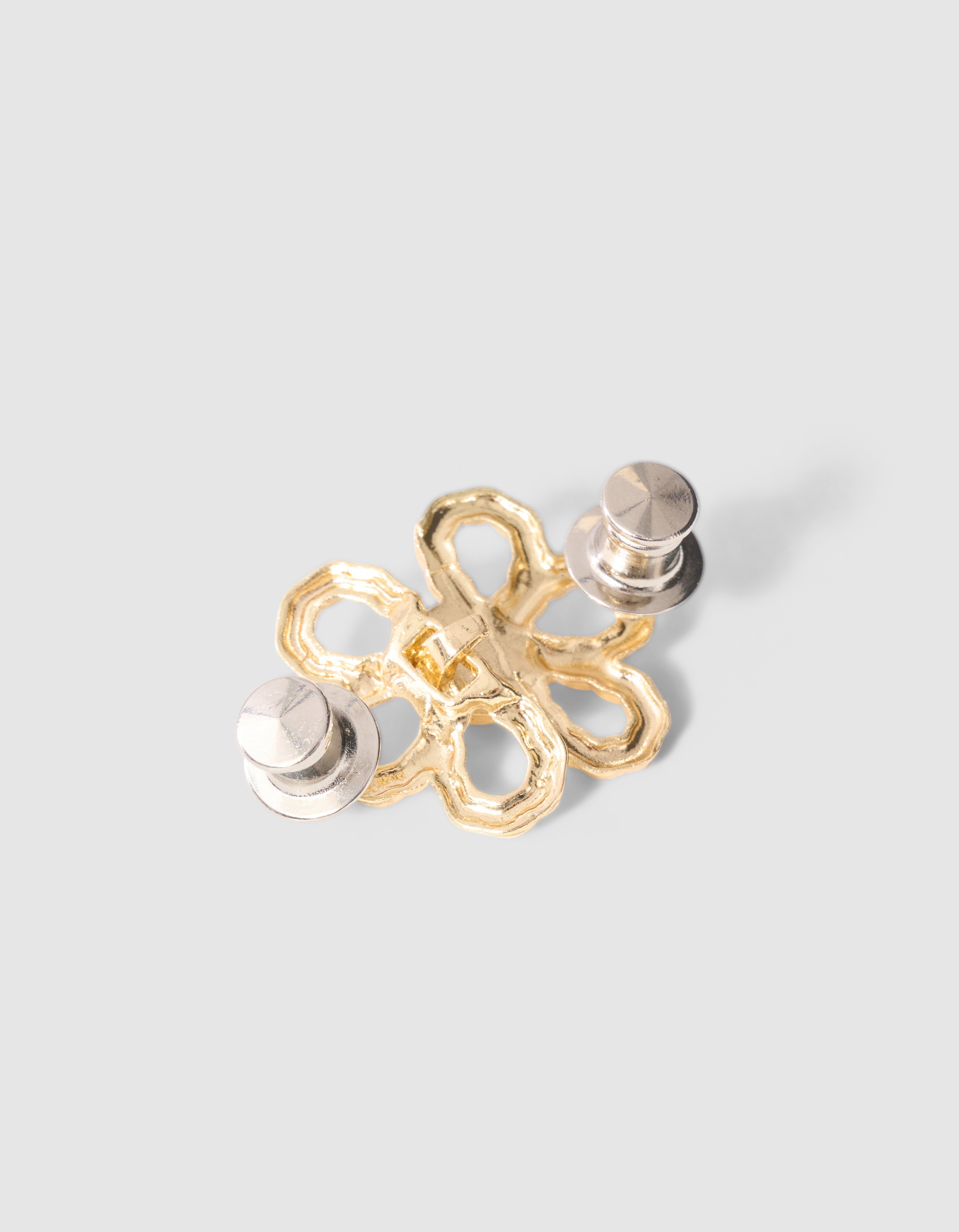 Flower Jeans Pins Goud SHOEBY ACCESSOIRES