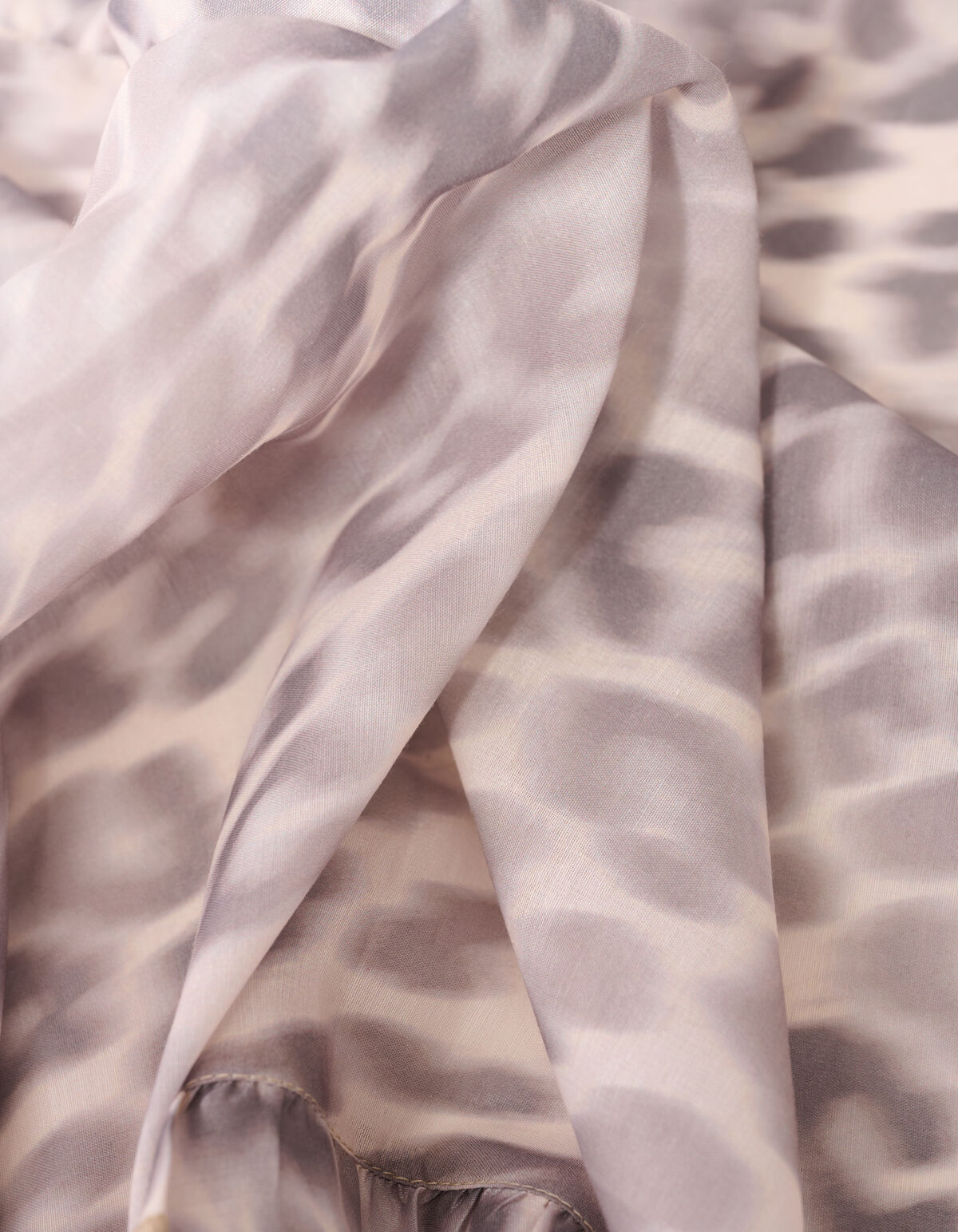 Leopard Bandana/Sjaal Lichtbruin SHOEBY ACCESSOIRES