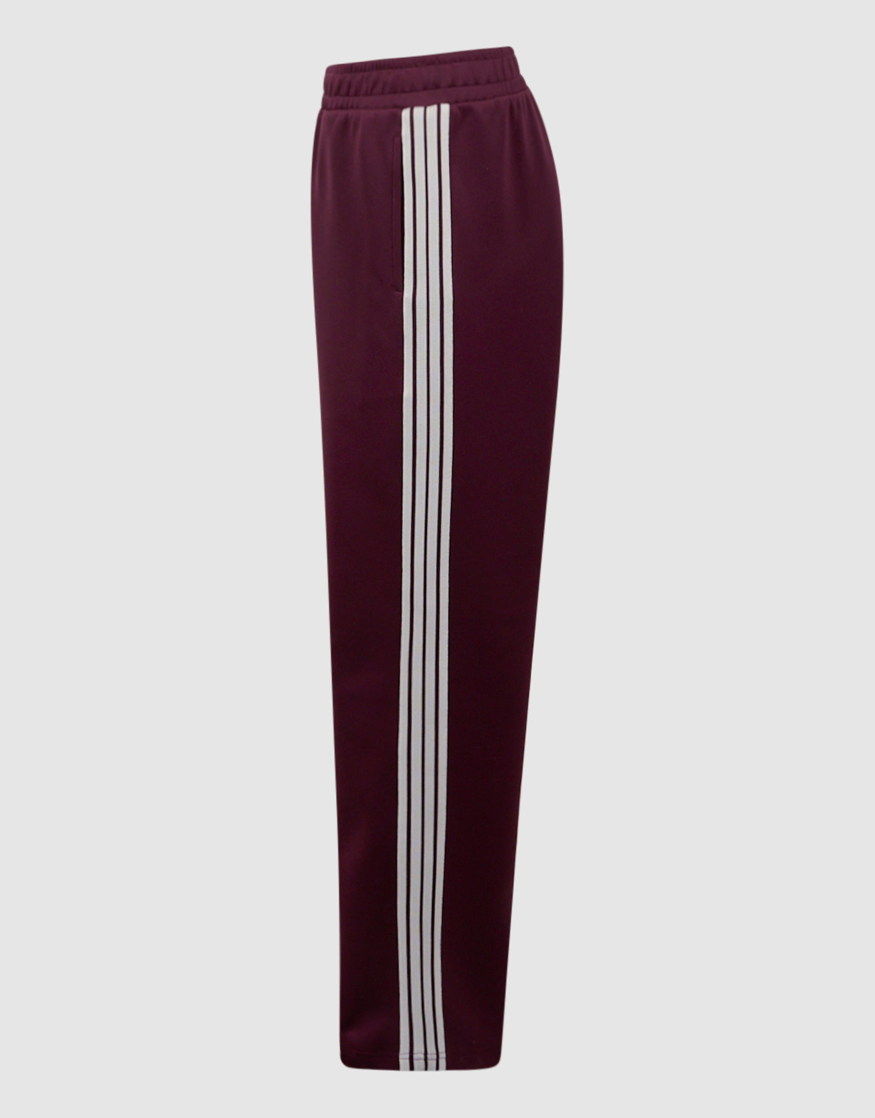 Sporty Wide Leg Broek Donkerrood SHOEBY BOYS