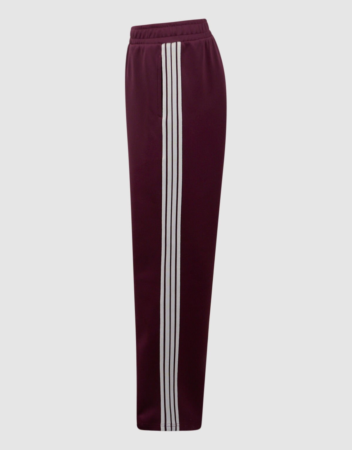 Sporty Wide Leg Broek Donkerrood SHOEBY BOYS